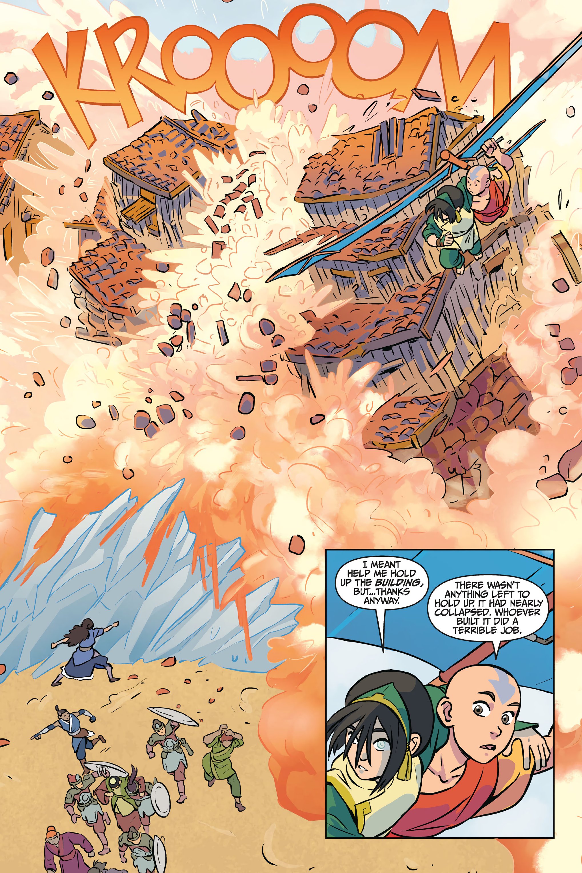 Read online Nickelodeon Avatar: The Last Airbender - Imbalance comic -  Issue # _Omnibus (Part 1) - 23