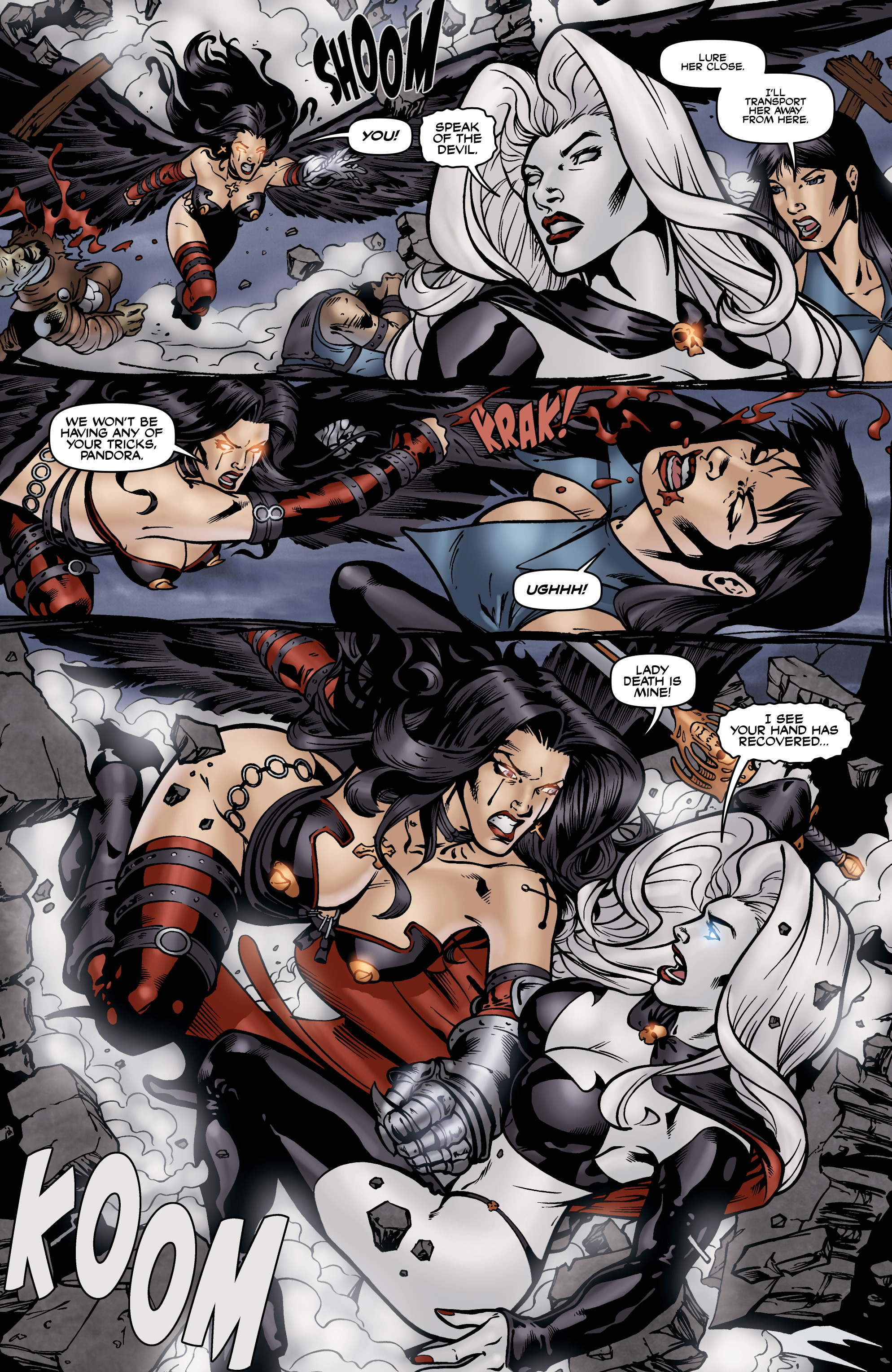 Read online Lady Death Origins comic -  Issue #17 - 6