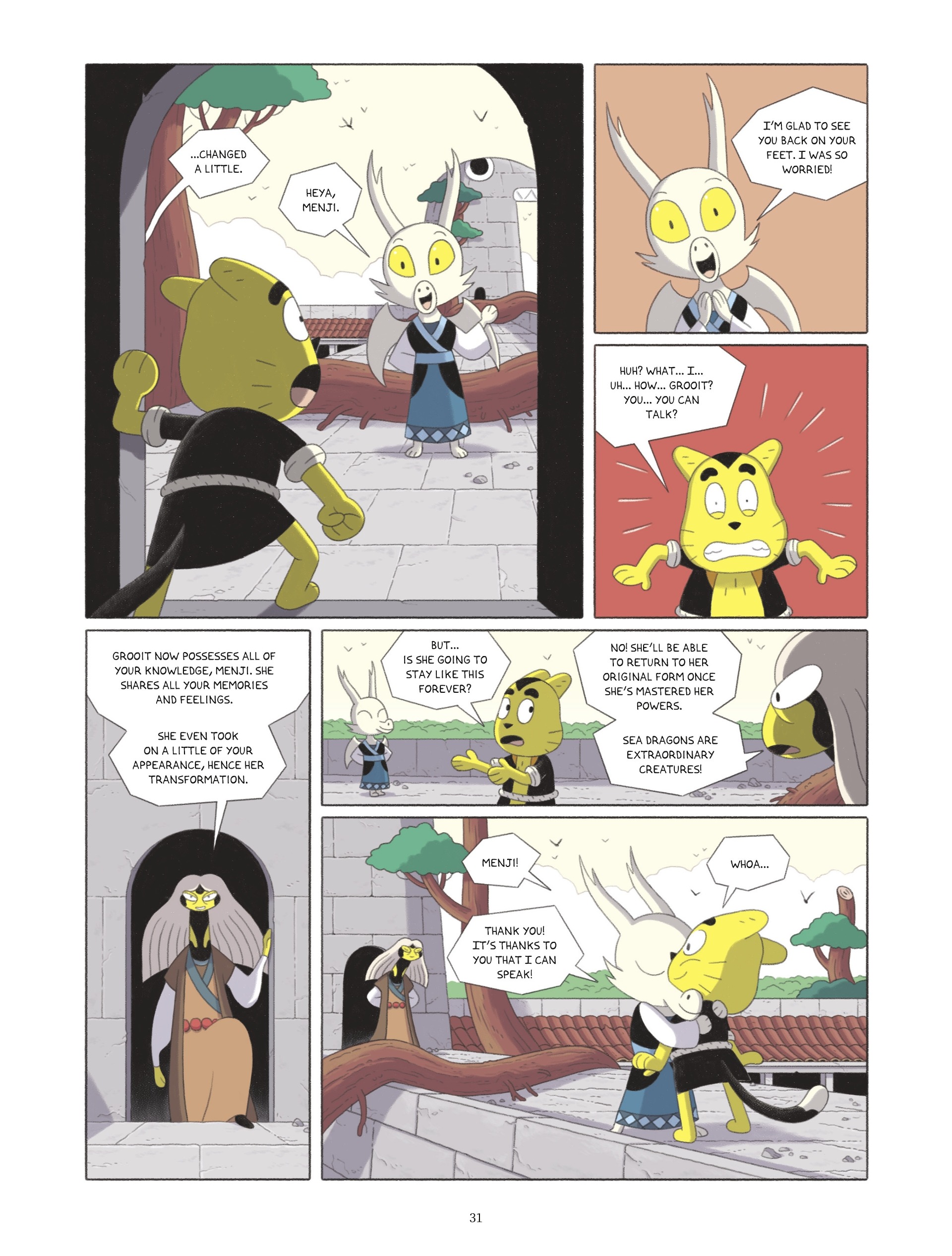 Read online Menji and the Ruins of Mount Mystery comic -  Issue # Full - 31
