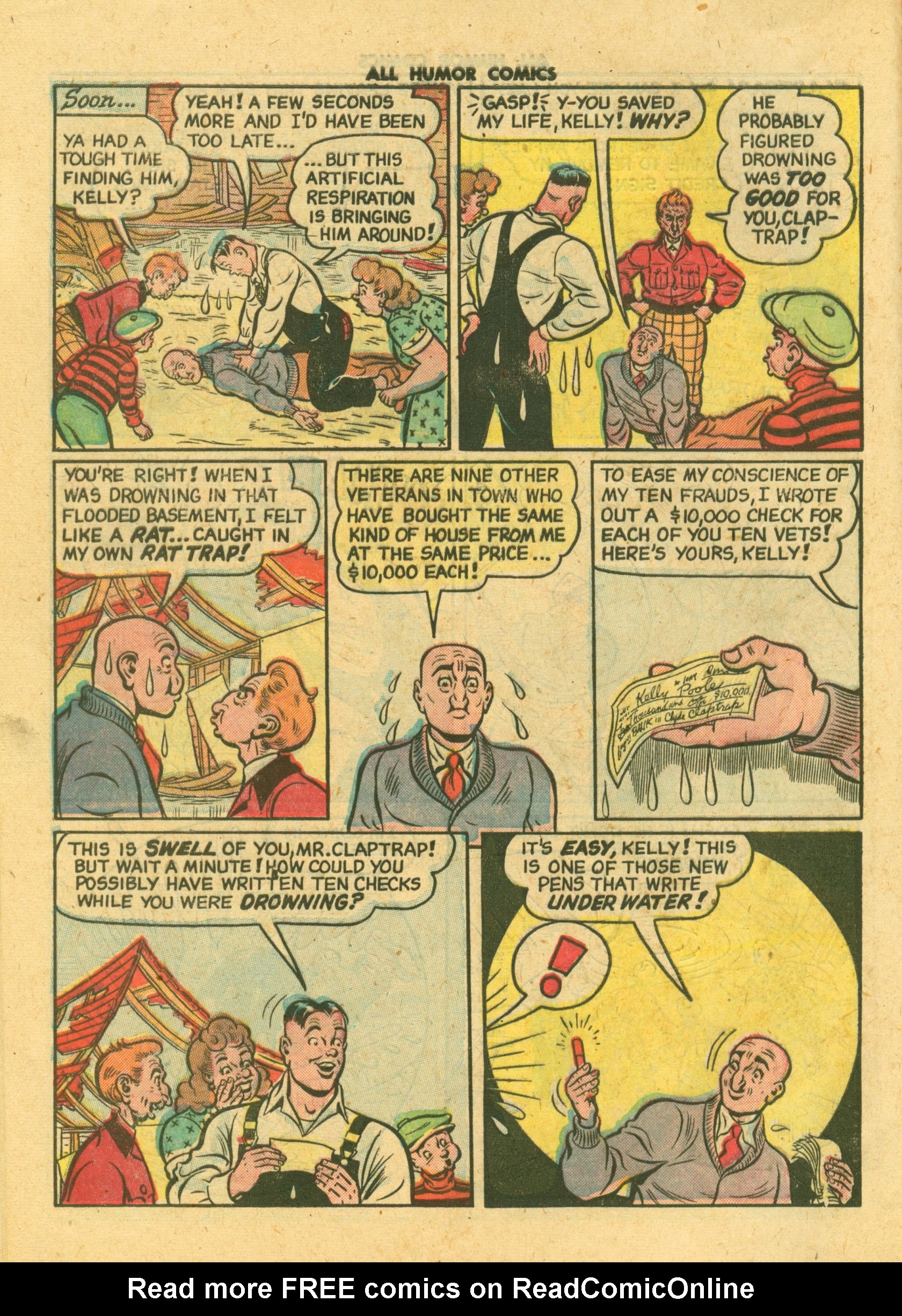 Read online All Humor Comics comic -  Issue #13 - 14