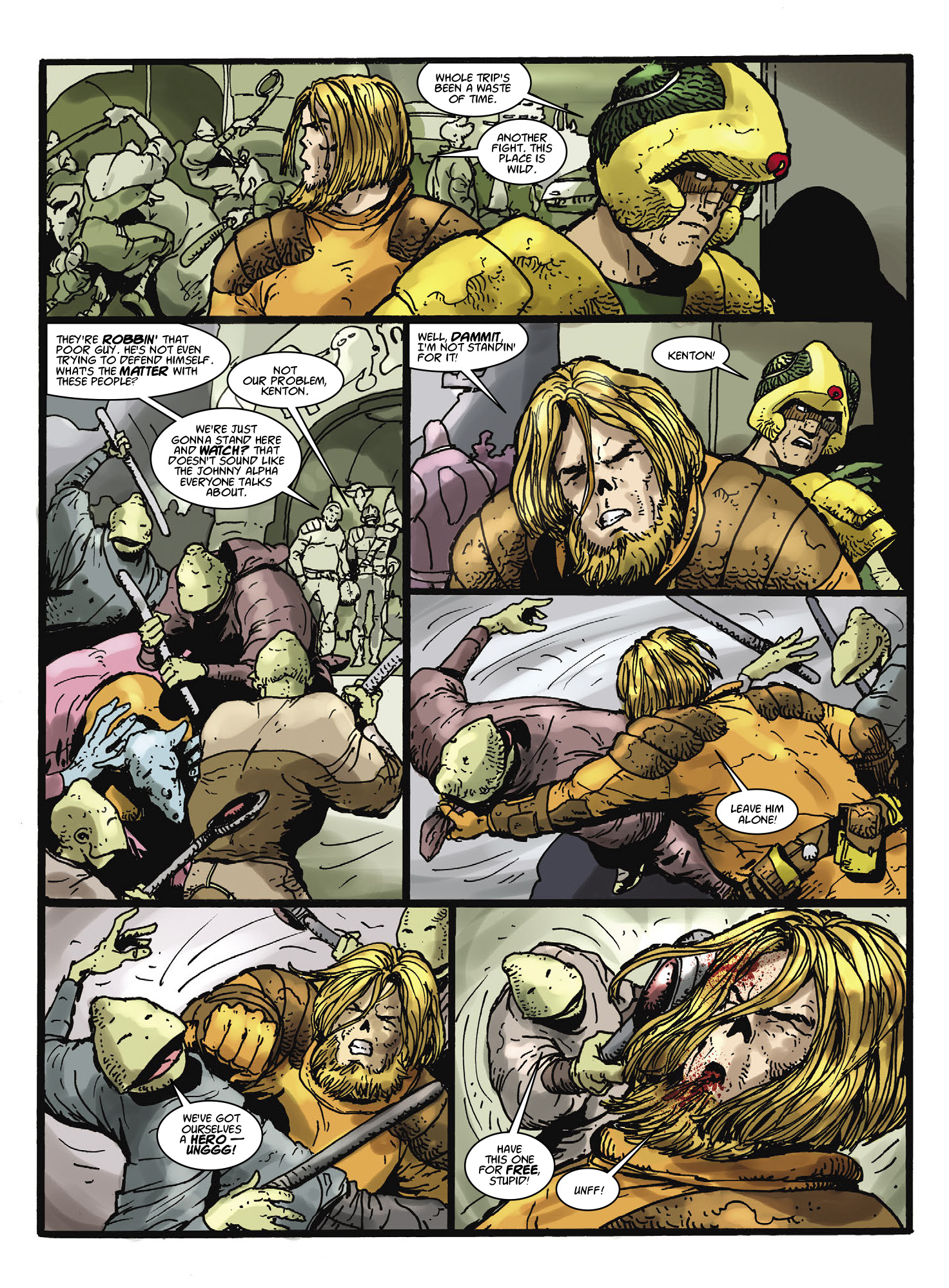 Read online Strontium Dog: The Son comic -  Issue # TPB - 18