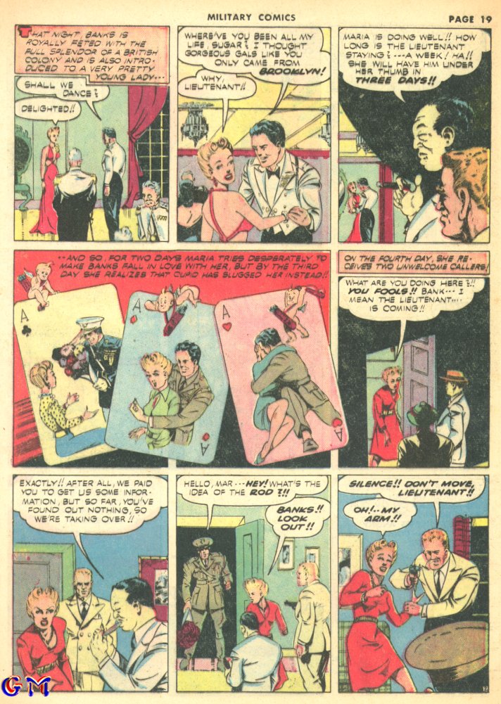 Read online Military Comics comic -  Issue #8 - 21