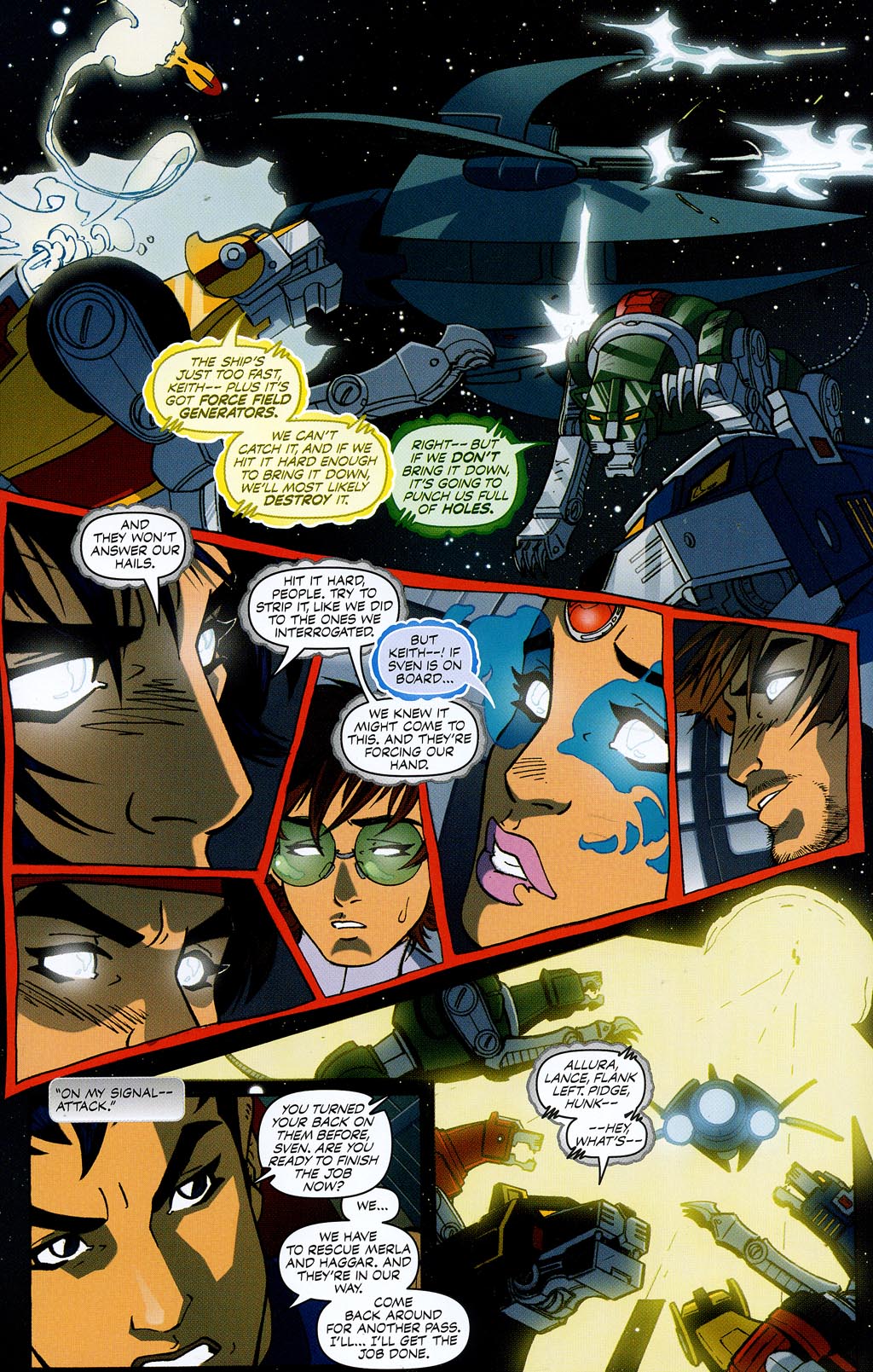 Read online Voltron: Defender of the Universe comic -  Issue #9 - 9