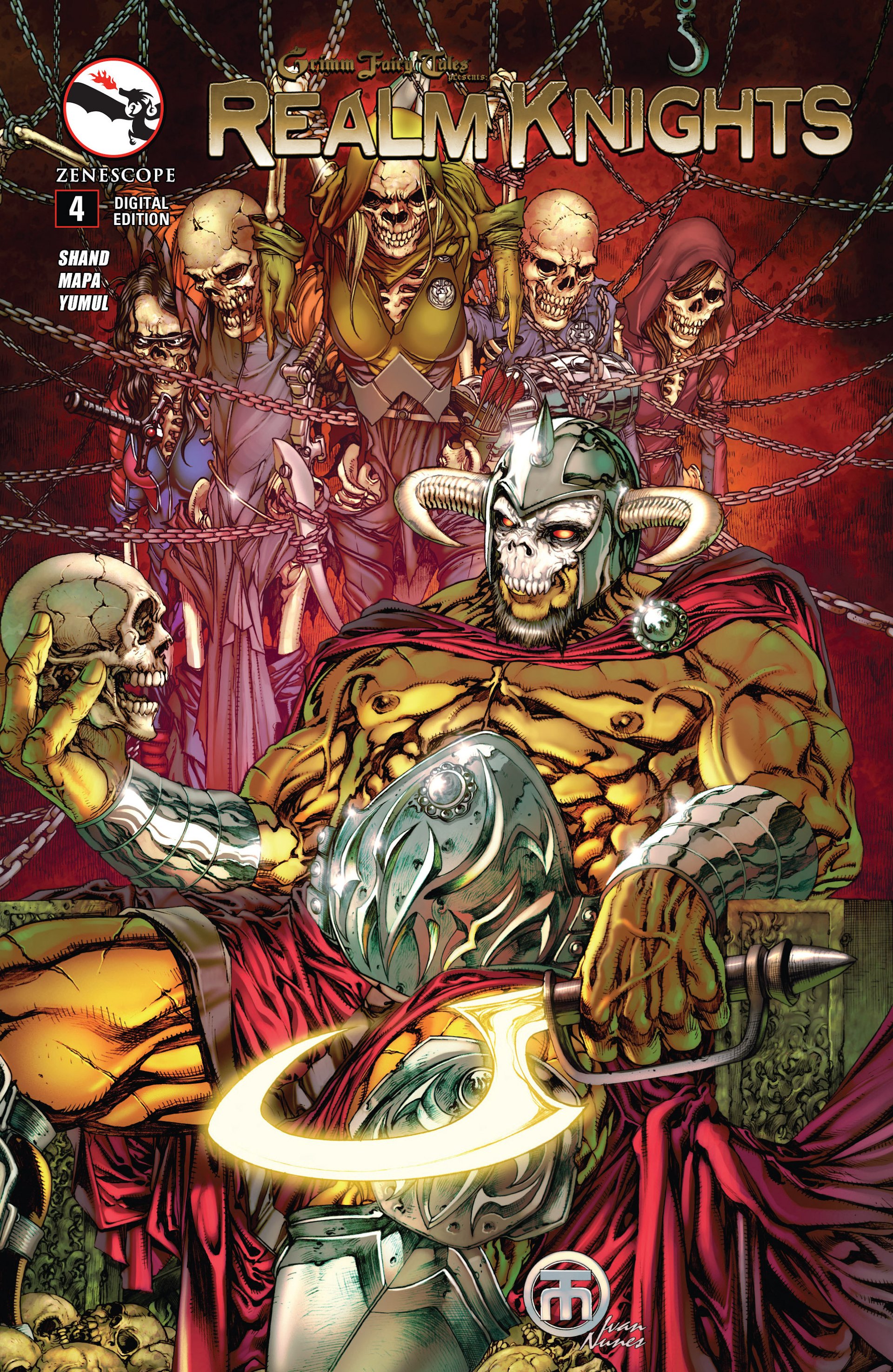 Read online Grimm Fairy Tales presents Realm Knights comic -  Issue #4 - 1