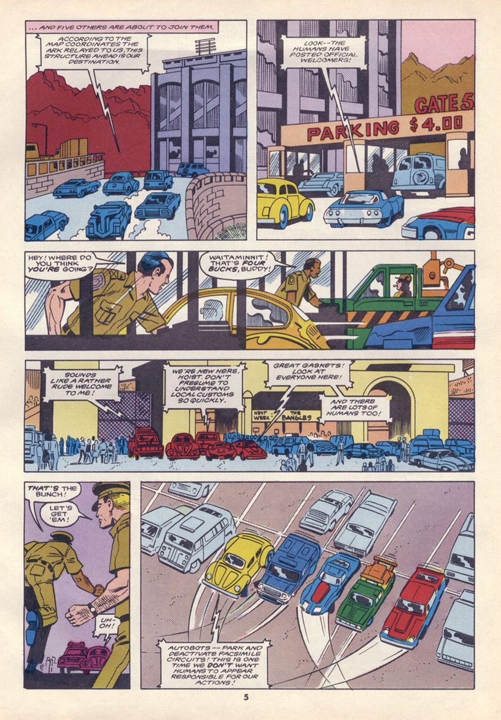Read online The Transformers (UK) comic -  Issue #54 - 4