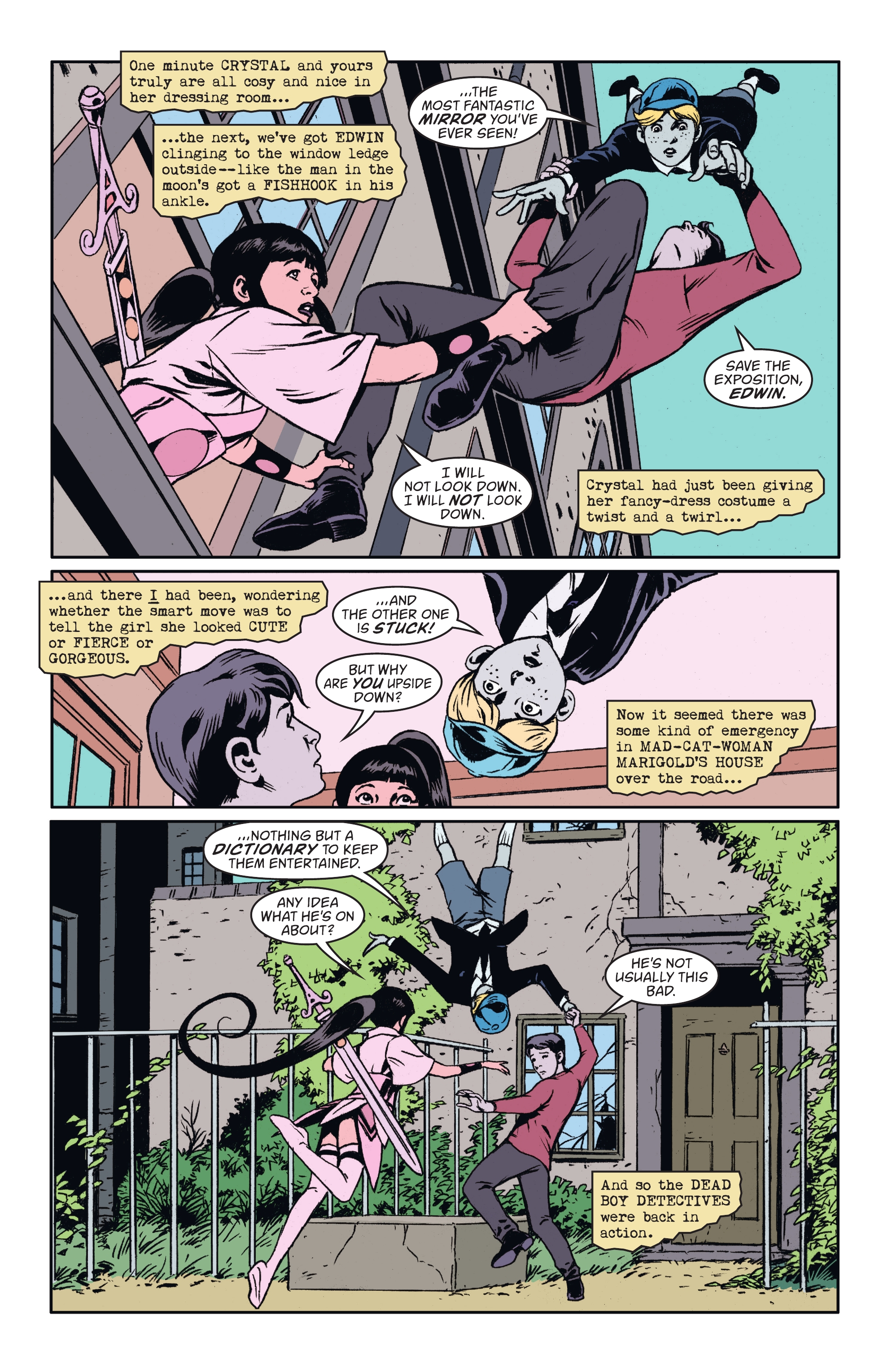 Read online Dead Boy Detectives by Toby Litt & Mark Buckingham comic -  Issue # TPB (Part 2) - 39