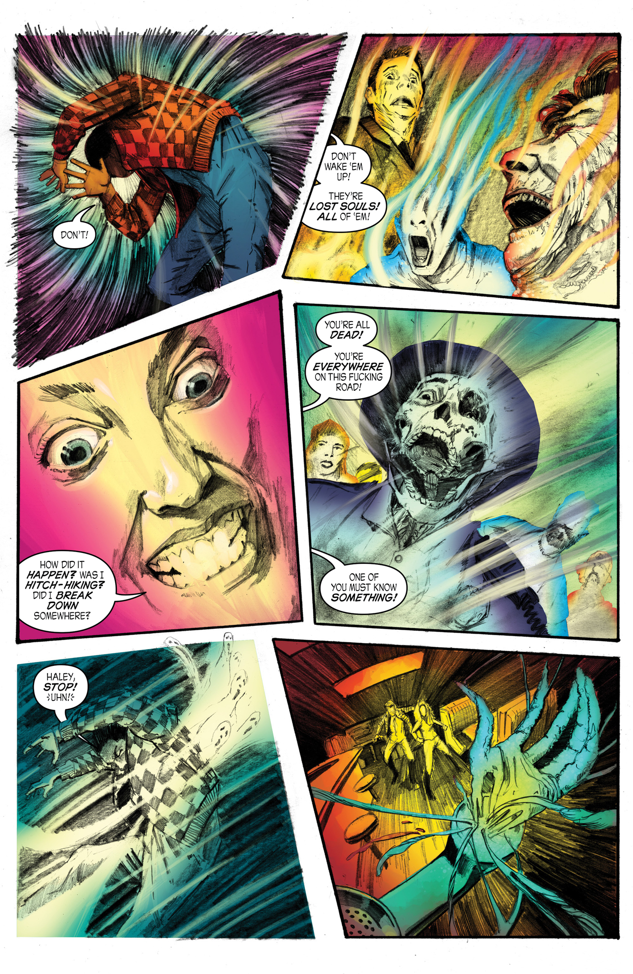 Read online John Carpenter's Night Terrors comic -  Issue # The Coffin Road - 62
