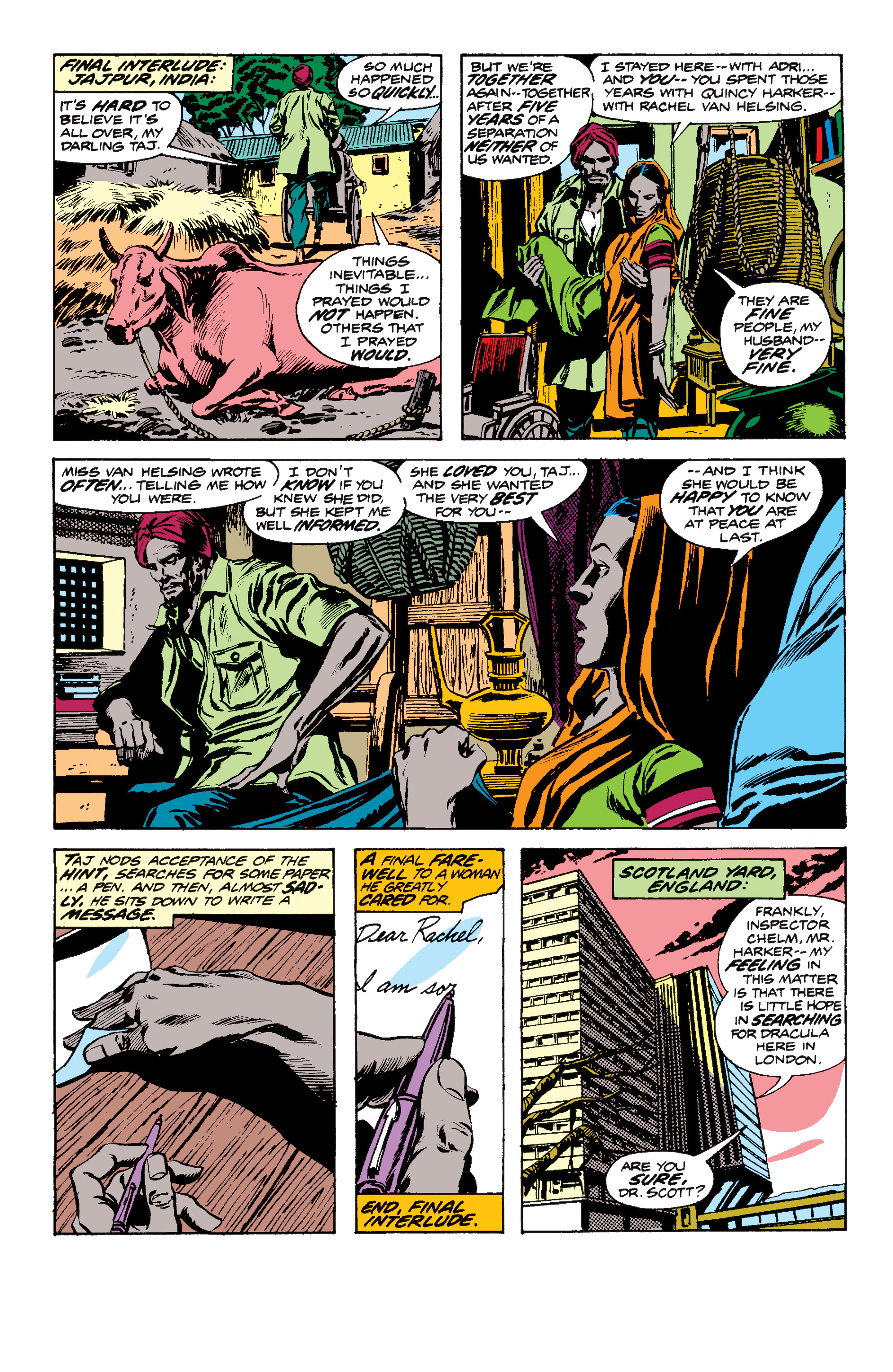 Read online Tomb of Dracula (1972) comic -  Issue # _The Complete Collection 3 (Part 3) - 8