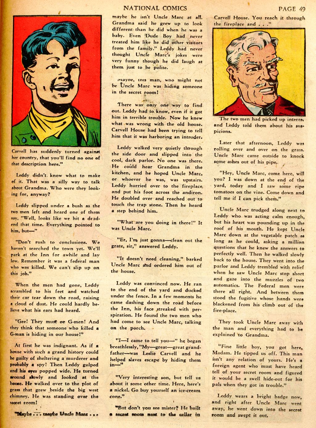 Read online National Comics comic -  Issue #17 - 50