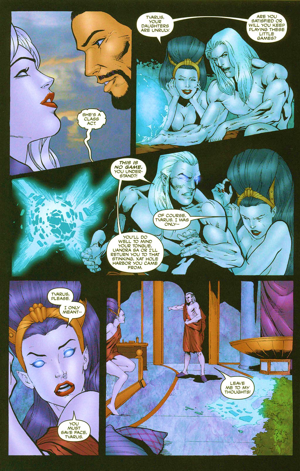 Read online Brian Pulido's Medieval Lady Death:  War of the Winds comic -  Issue #4 - 23