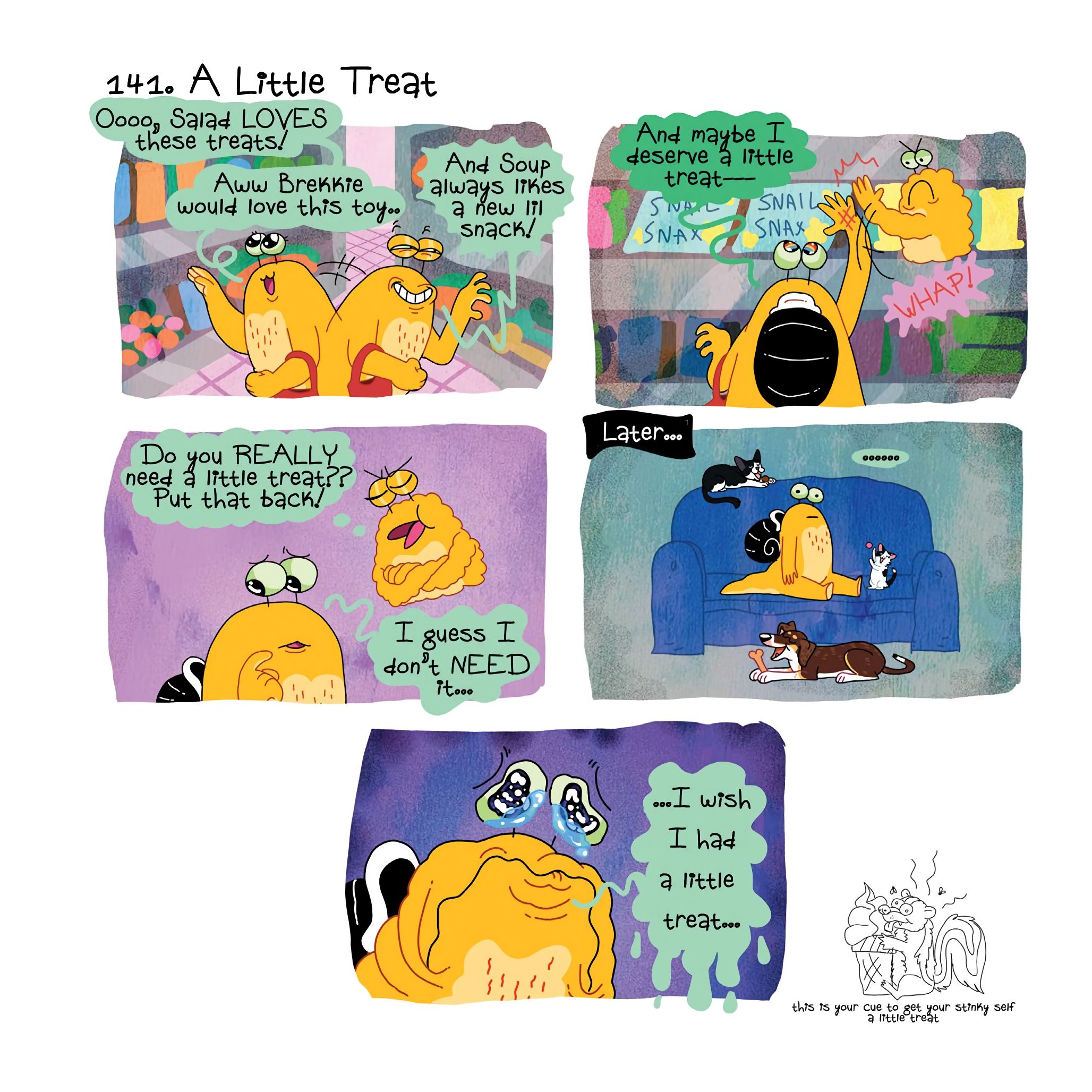 Read online Little Tunny's Snail Diaries comic -  Issue # TPB (Part 2) - 58