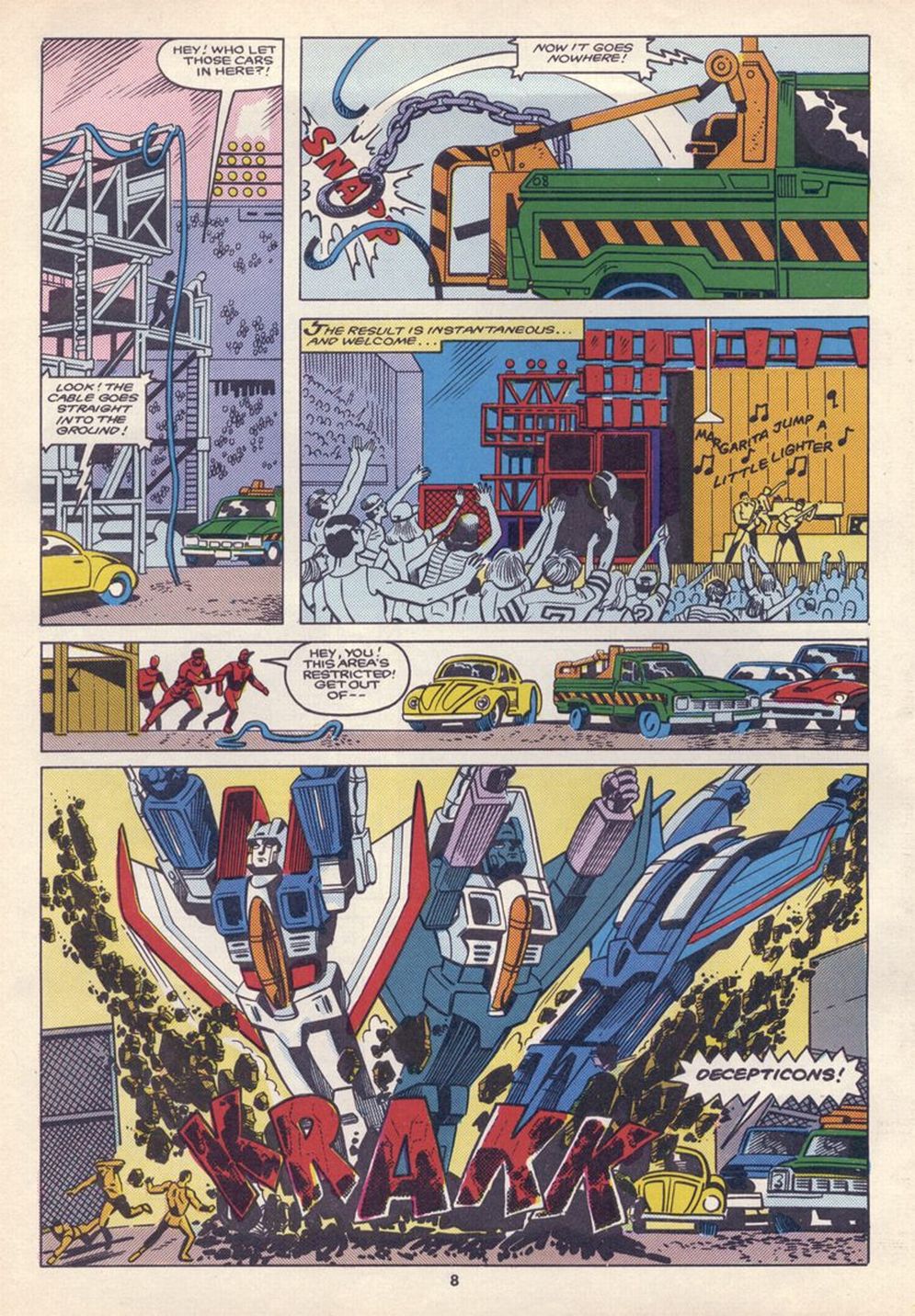 Read online The Transformers (UK) comic -  Issue #54 - 7