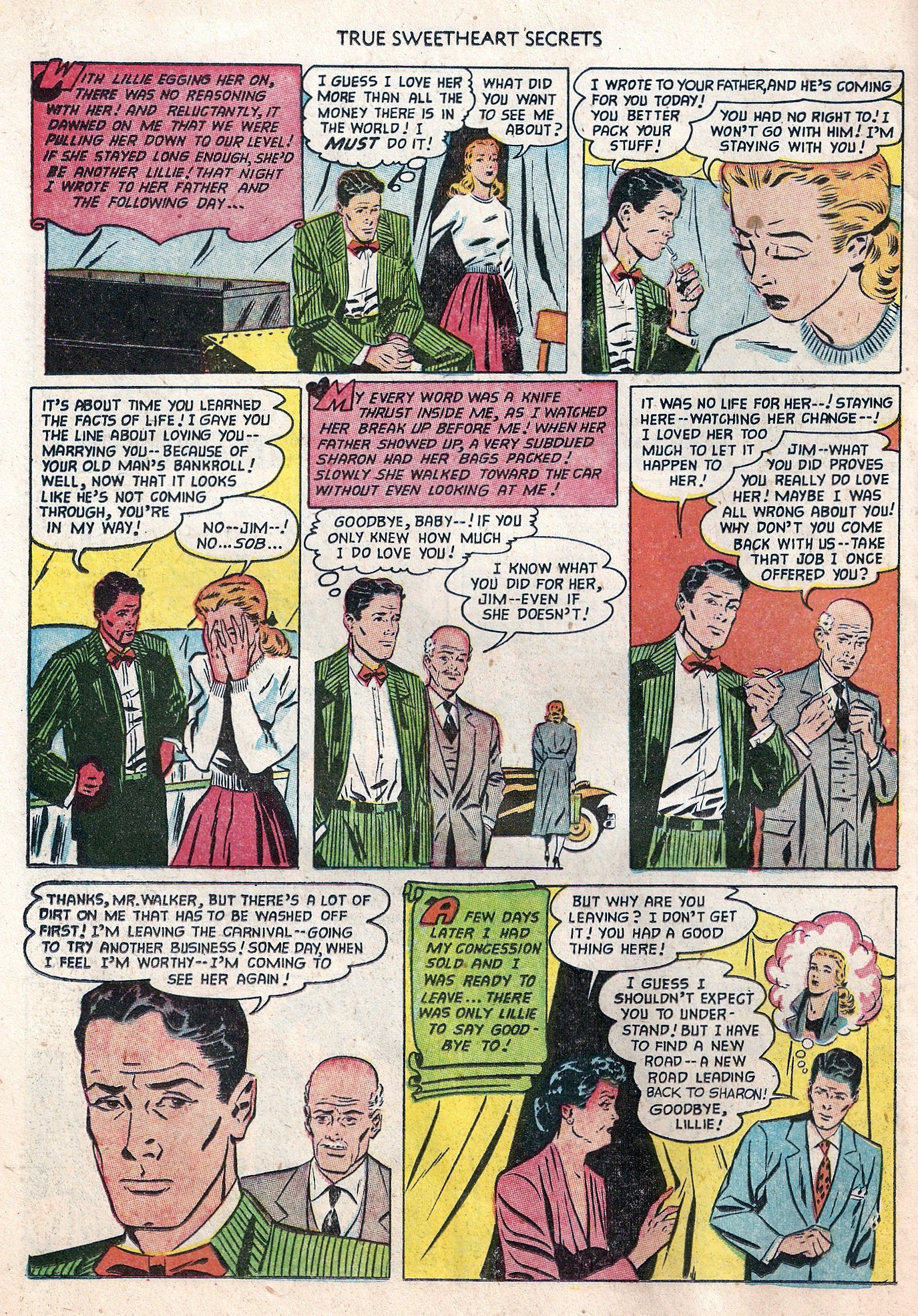Read online True Sweetheart Secrets comic -  Issue #11 - 22