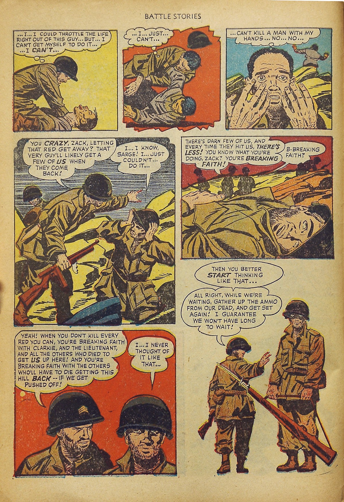 Read online Battle Stories comic -  Issue #7 - 10
