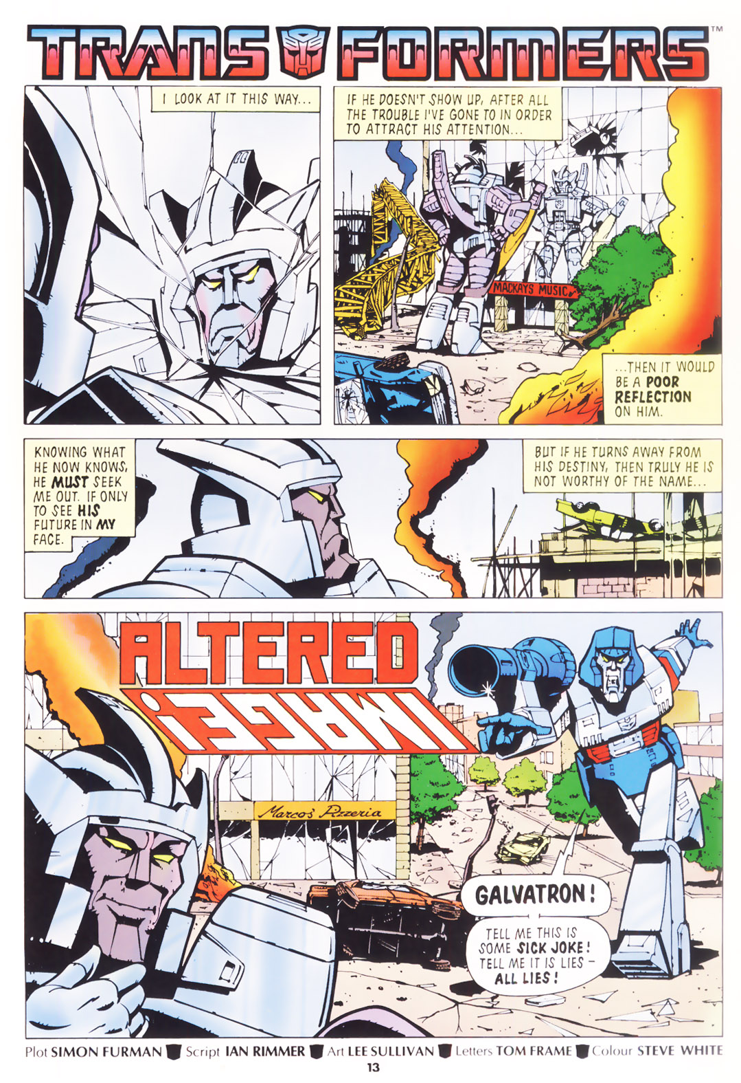 Read online The Transformers Annual comic -  Issue #1988 - 12