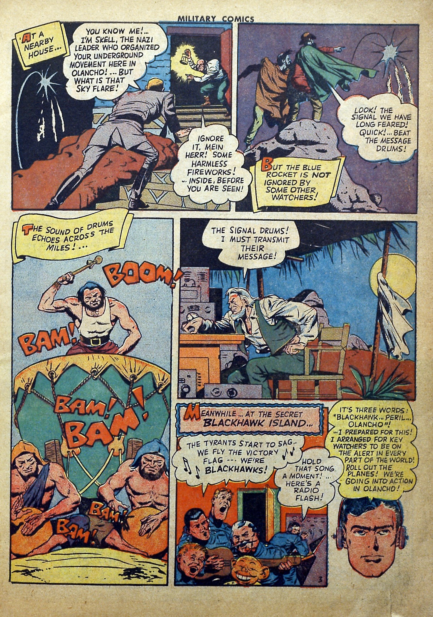 Read online Military Comics comic -  Issue #26 - 5