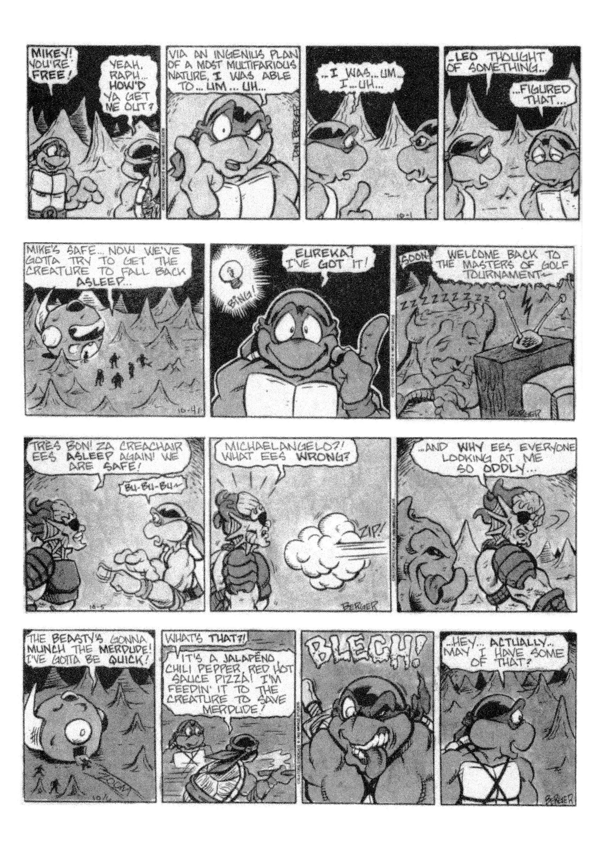 Read online Teenage Mutant Ninja Turtles: Complete Newspaper Daily Comic Strip Collection comic -  Issue # TPB 2 (Part 2) - 101