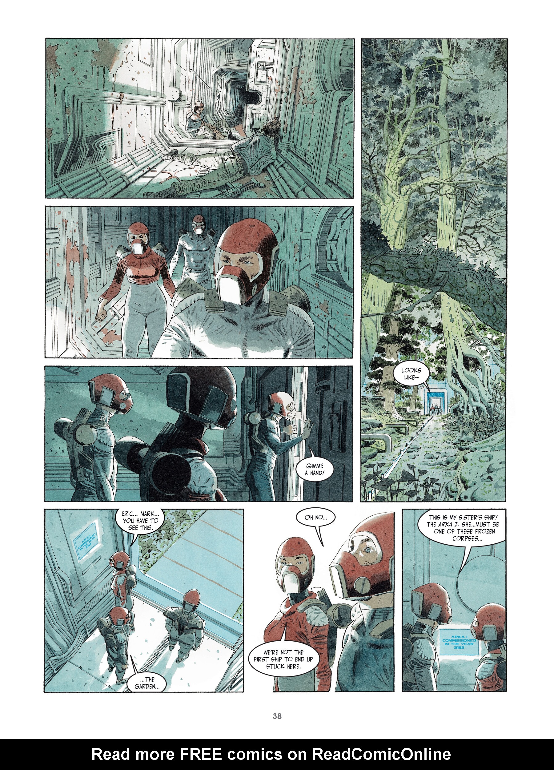 Read online Project ARKA: Into the Dark Unknown comic -  Issue # TPB - 39