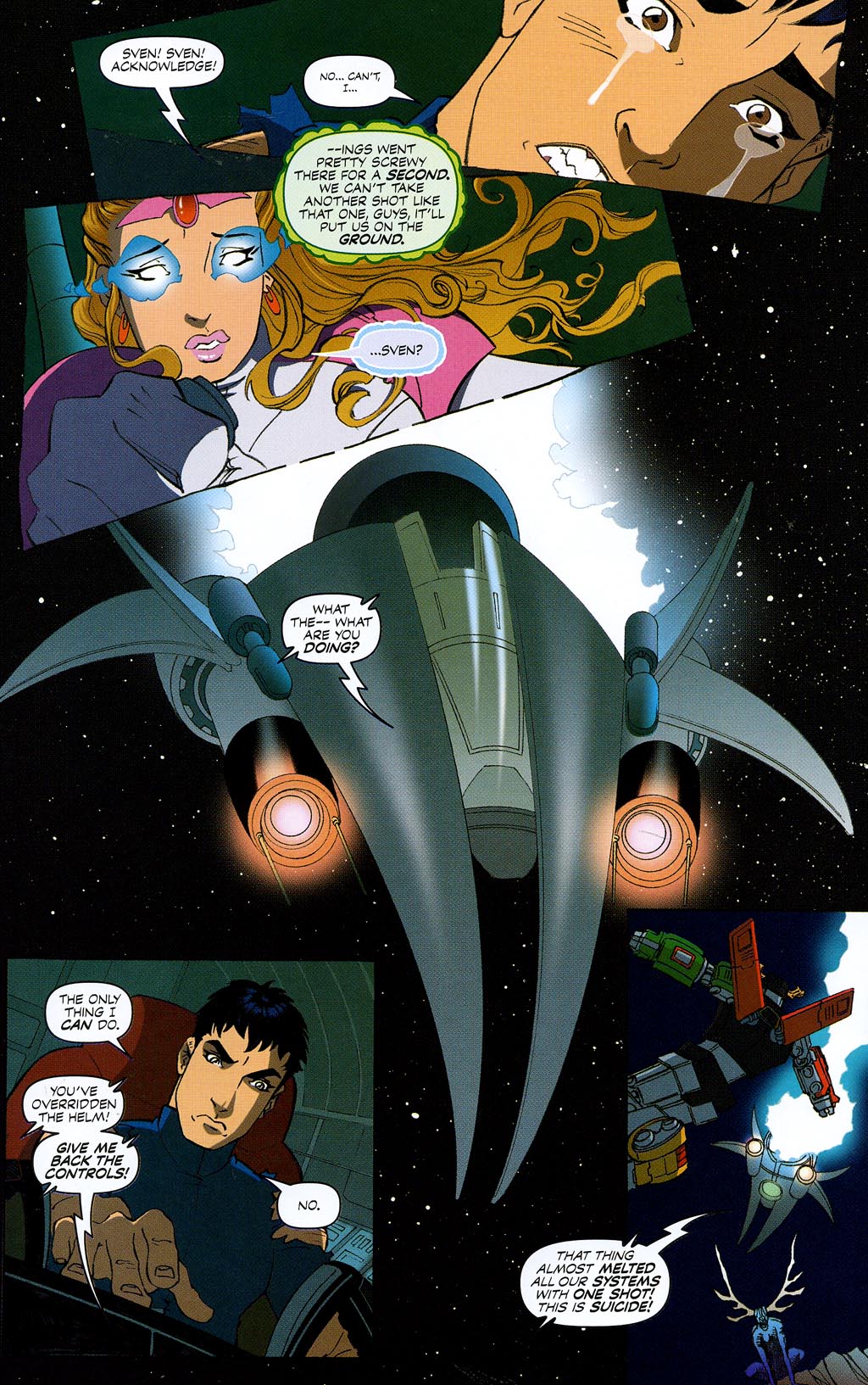 Read online Voltron: Defender of the Universe comic -  Issue #10 - 17