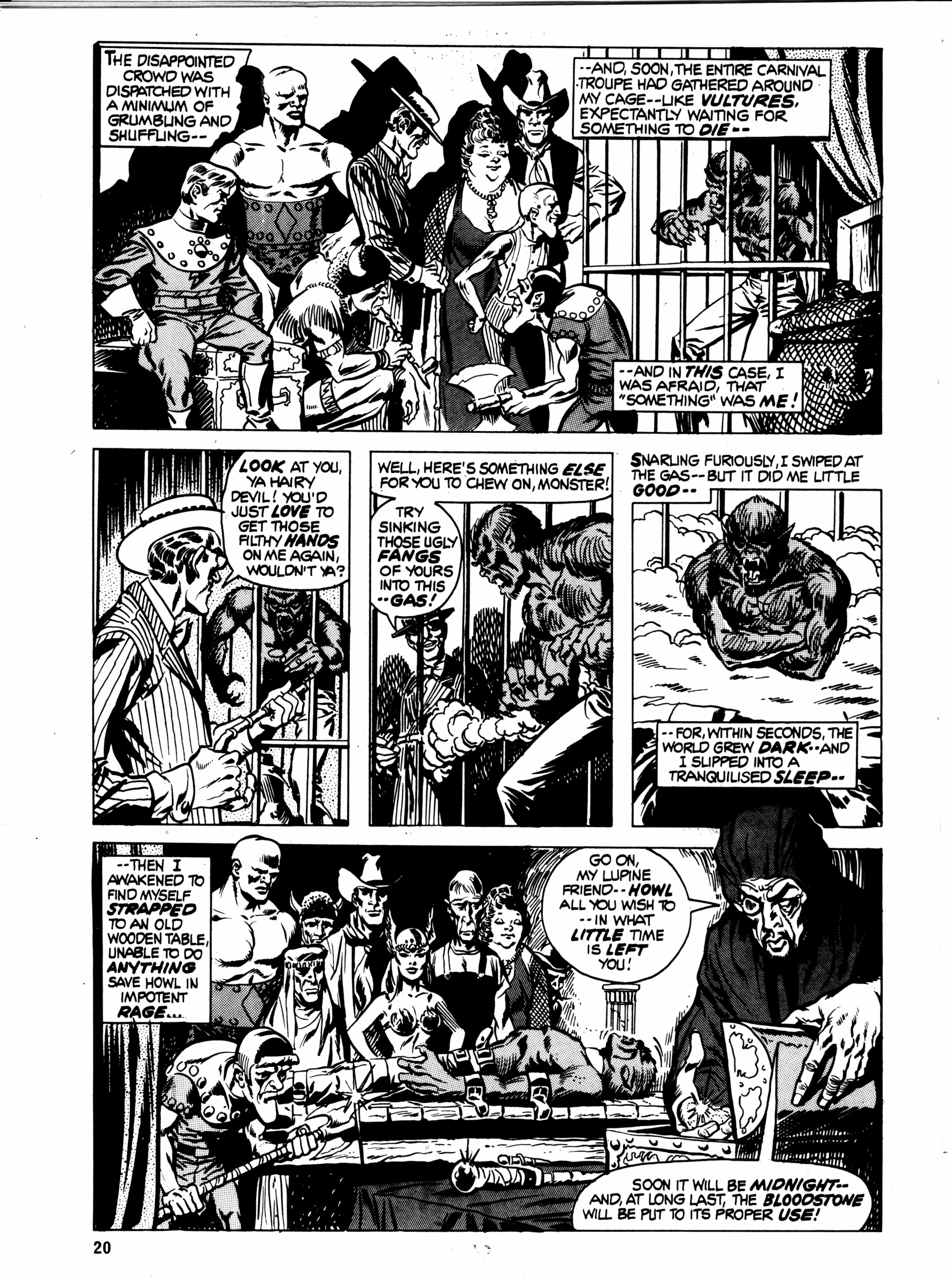 Read online Dracula Lives (1974) comic -  Issue #24 - 20