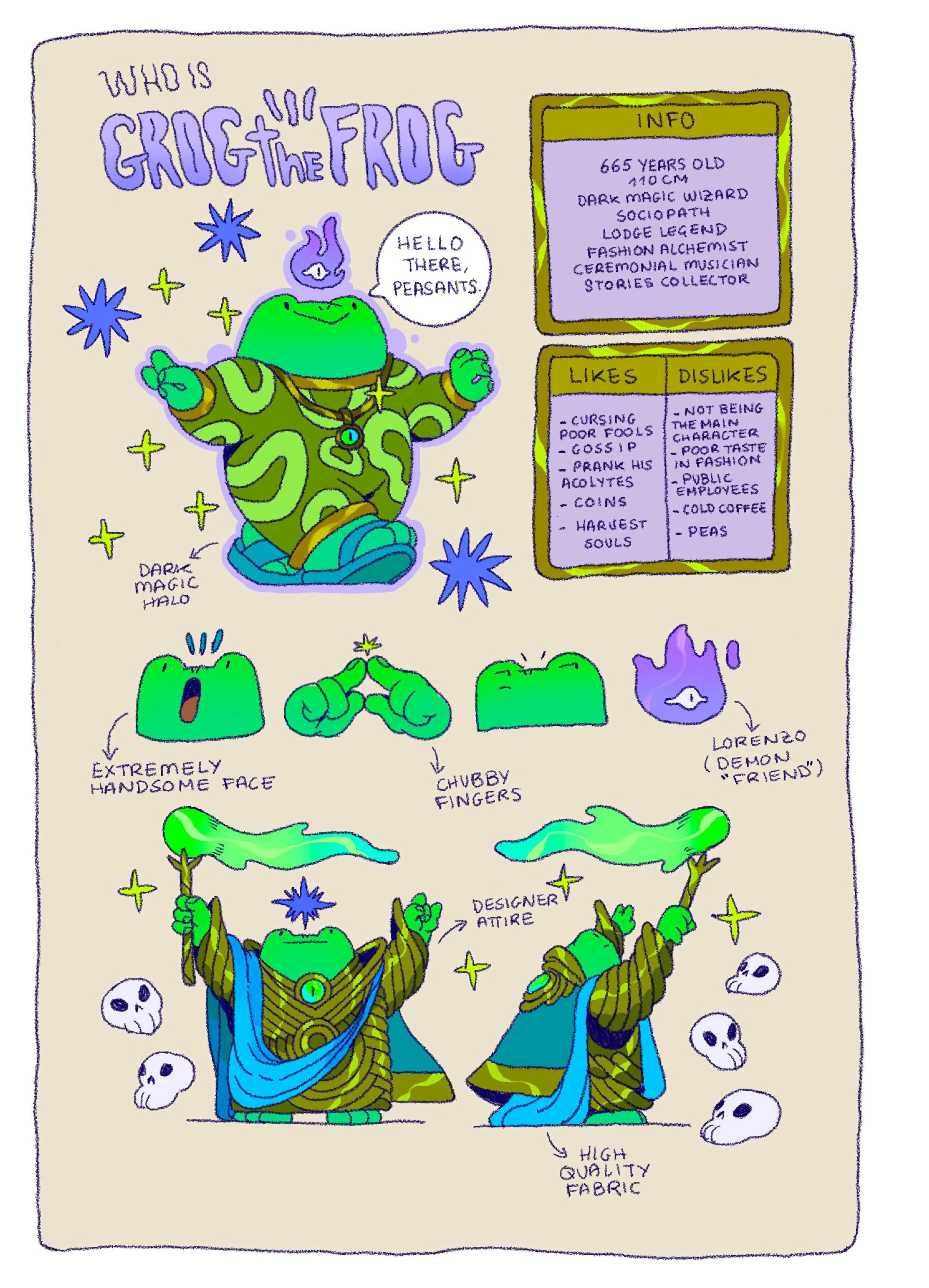 Read online Grog the Frog: The Book of Taurus comic -  Issue # TPB - 54