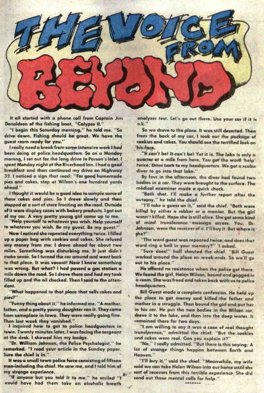 Read online Haunted comic -  Issue #35 - 31