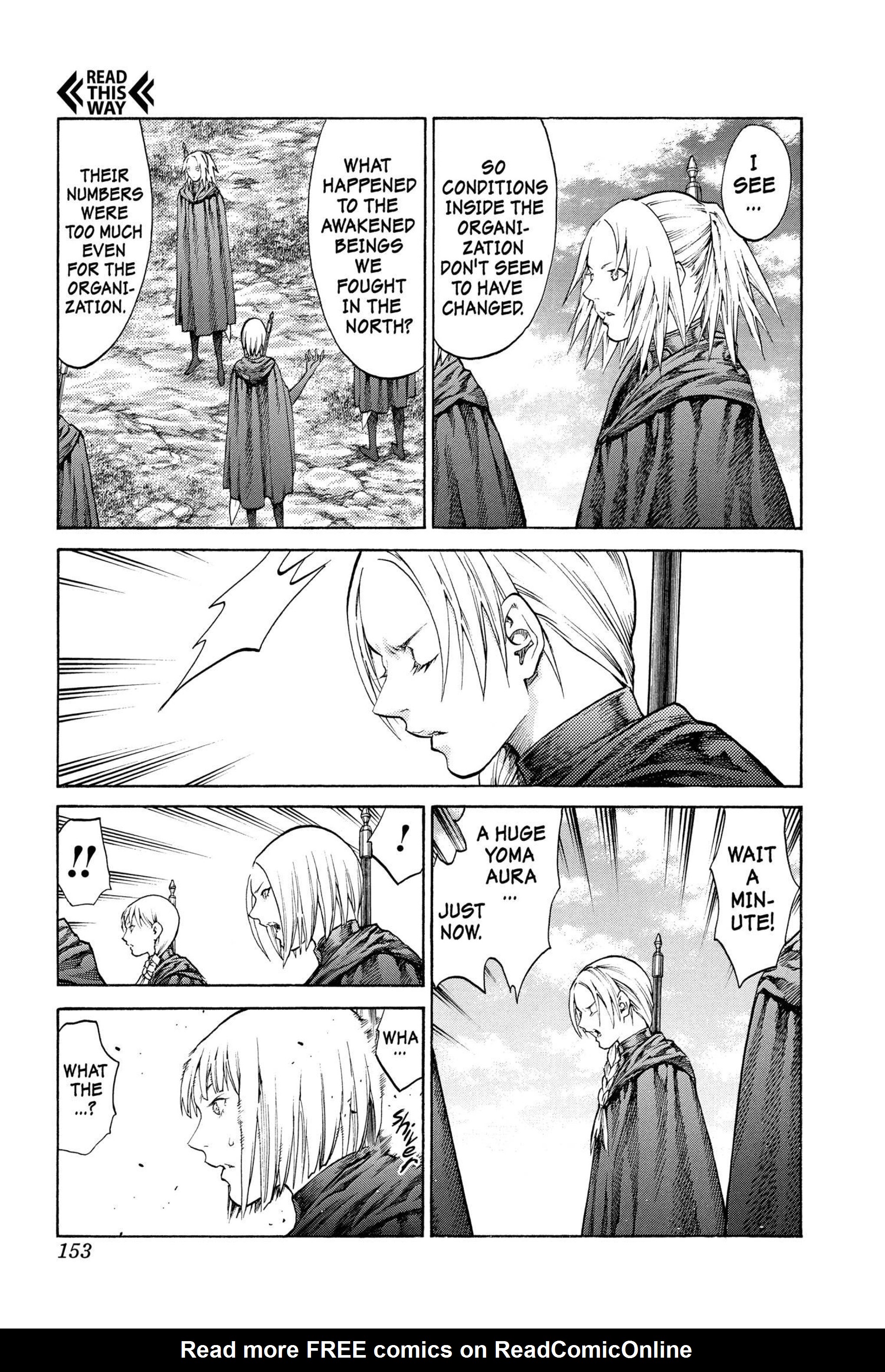 Read online Claymore comic -  Issue #12 - 140