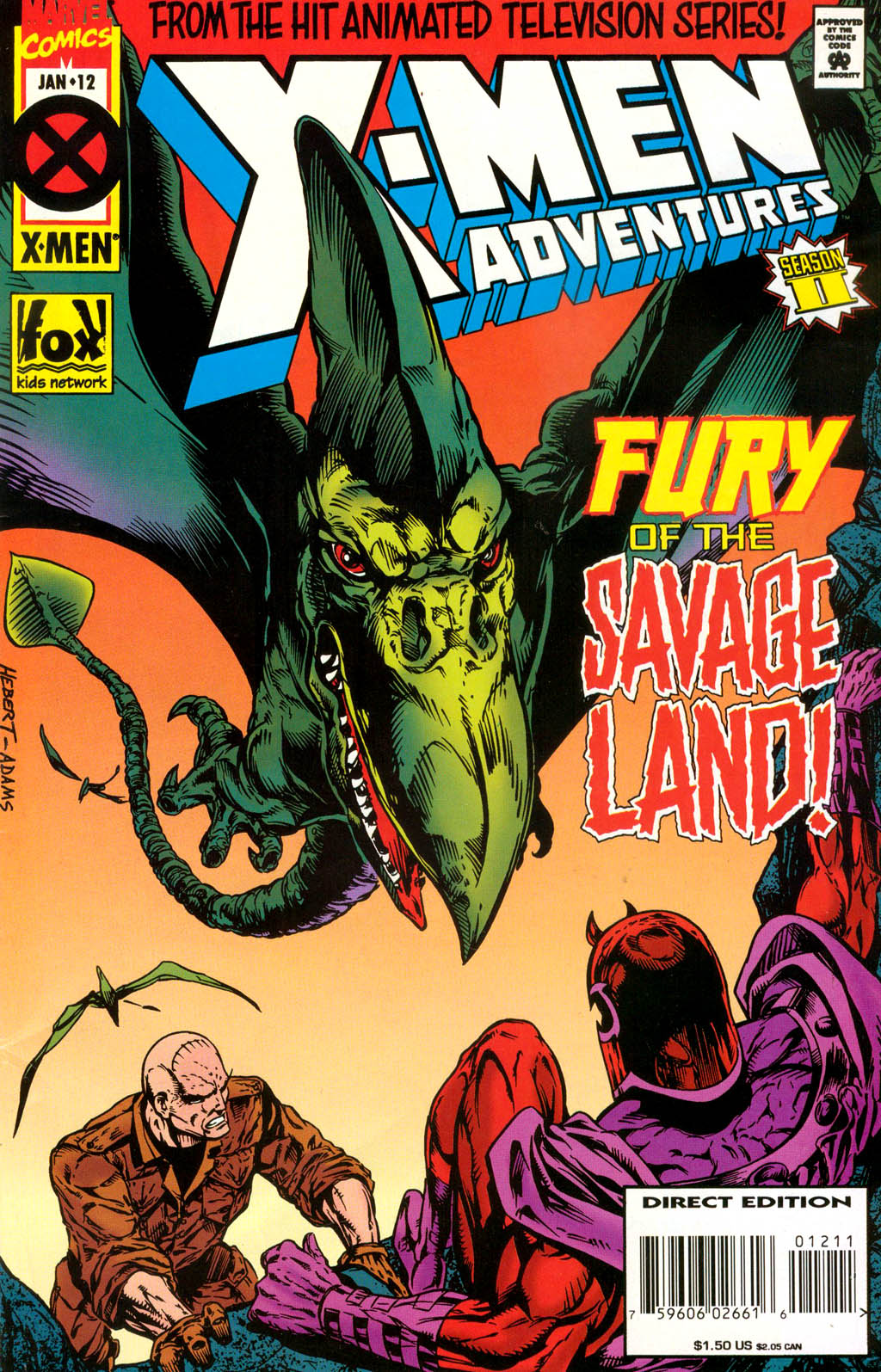 Read online X-Men Adventures (1994) comic -  Issue #12 - 1