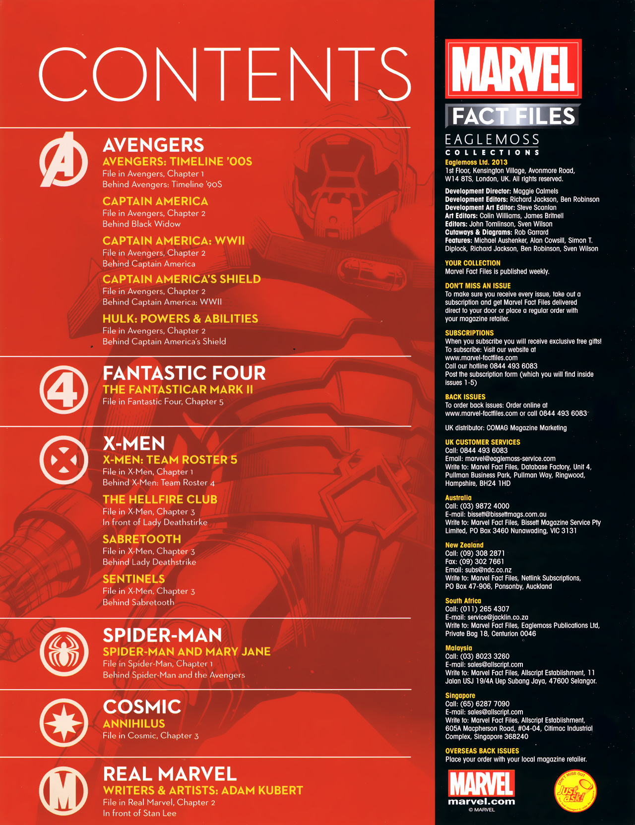 Read online Marvel Fact Files comic -  Issue #5 - 2