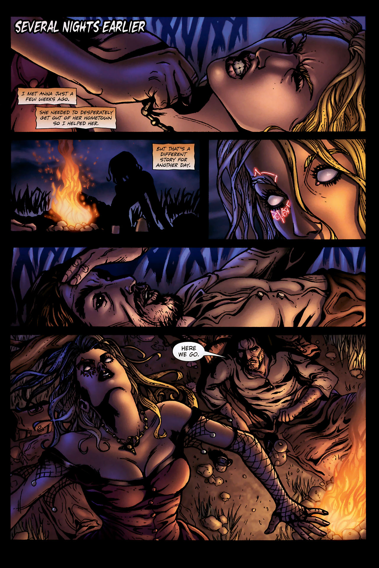 Read online Salem's Daughter comic -  Issue #0 - 5