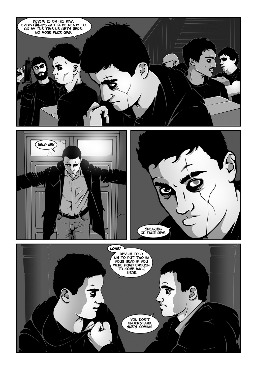 Read online Hollow Girl comic -  Issue #7 - 7