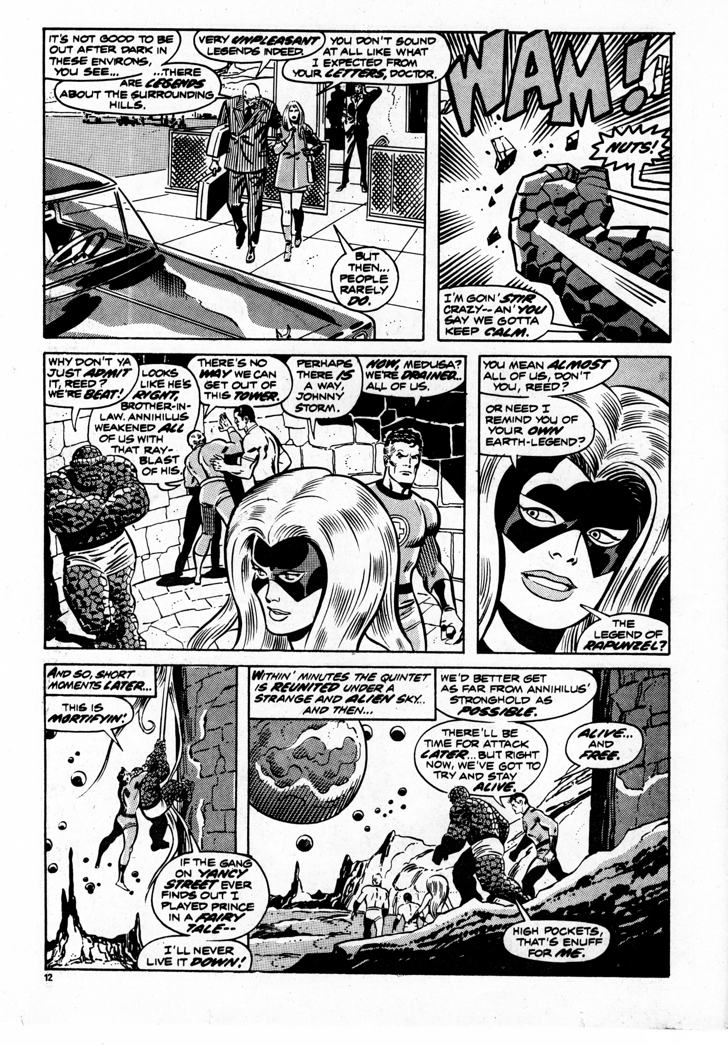 Read online Fantastic Four (1982) comic -  Issue #9 - 12