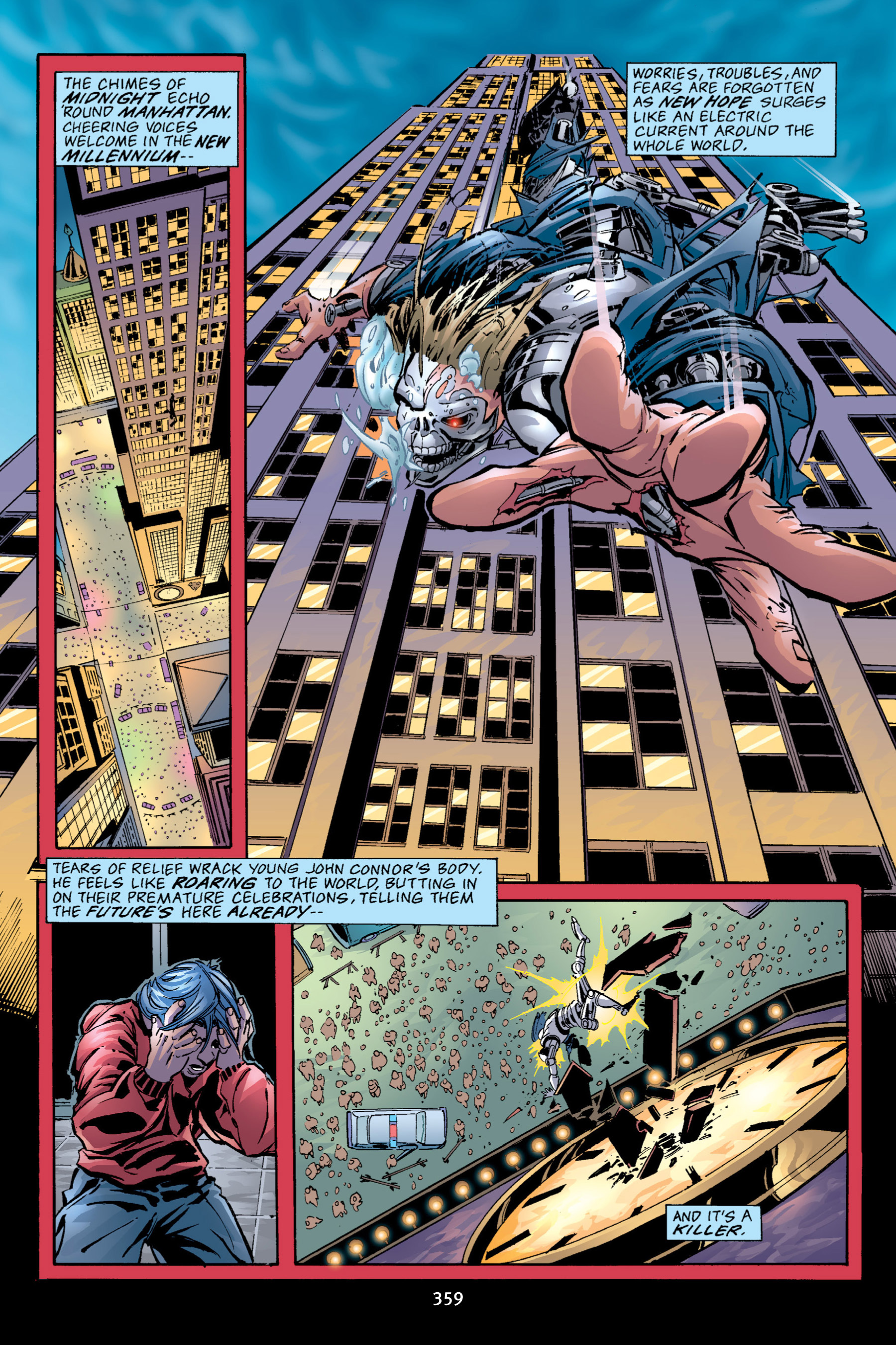 Read online The Terminator Omnibus comic -  Issue # TPB 2 - 354