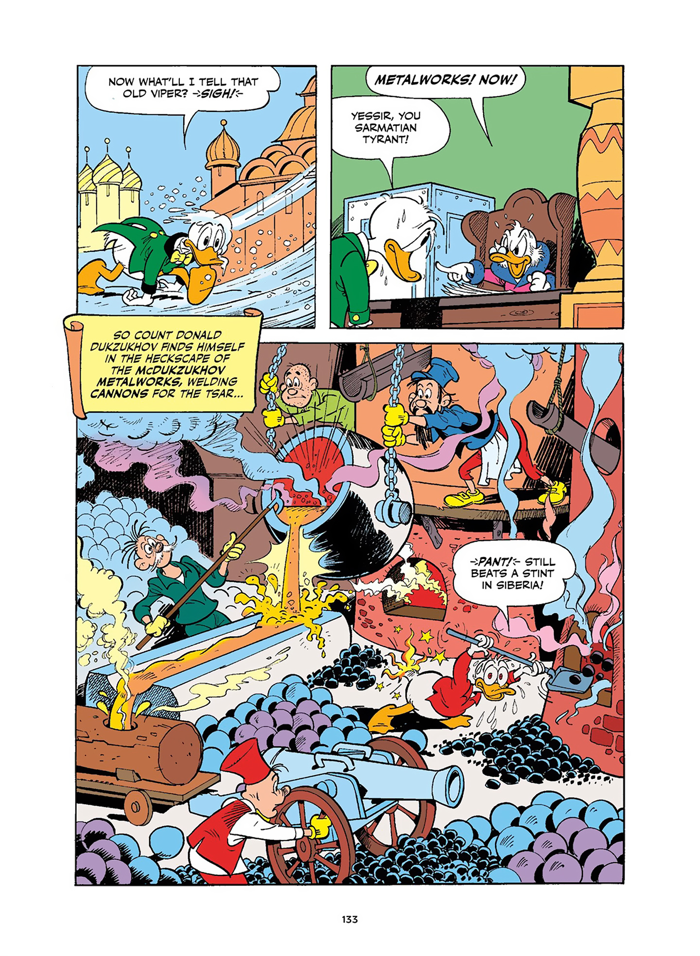 Read online Uncle Scrooge and Donald Duck in Les Misérables and War and Peace comic -  Issue # TPB (Part 2) - 33