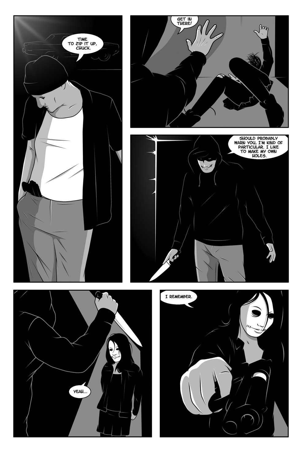 Read online Hollow Girl comic -  Issue #1 - 8