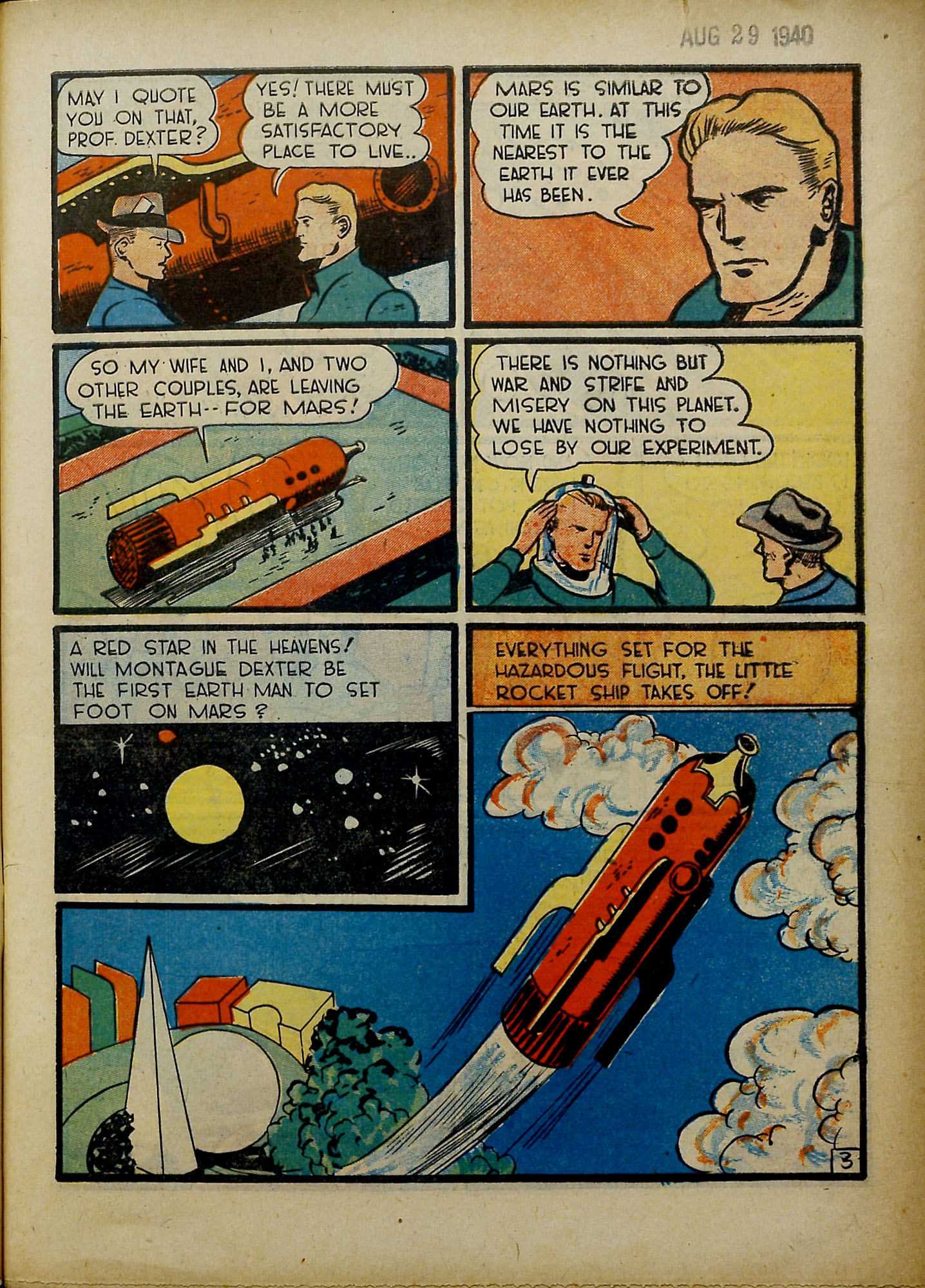 Read online Rex Dexter of Mars comic -  Issue # Full - 5