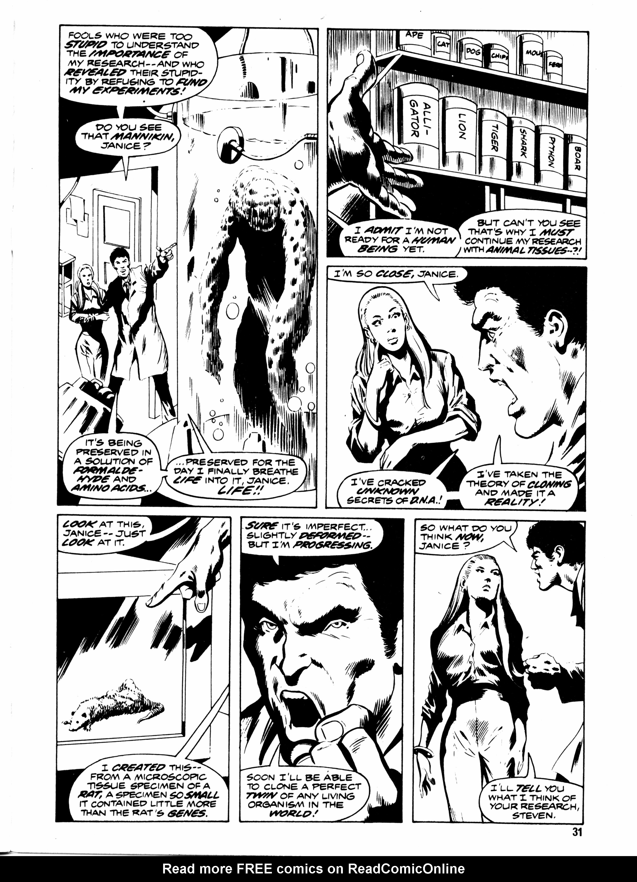 Read online Dracula Lives (1974) comic -  Issue #24 - 31