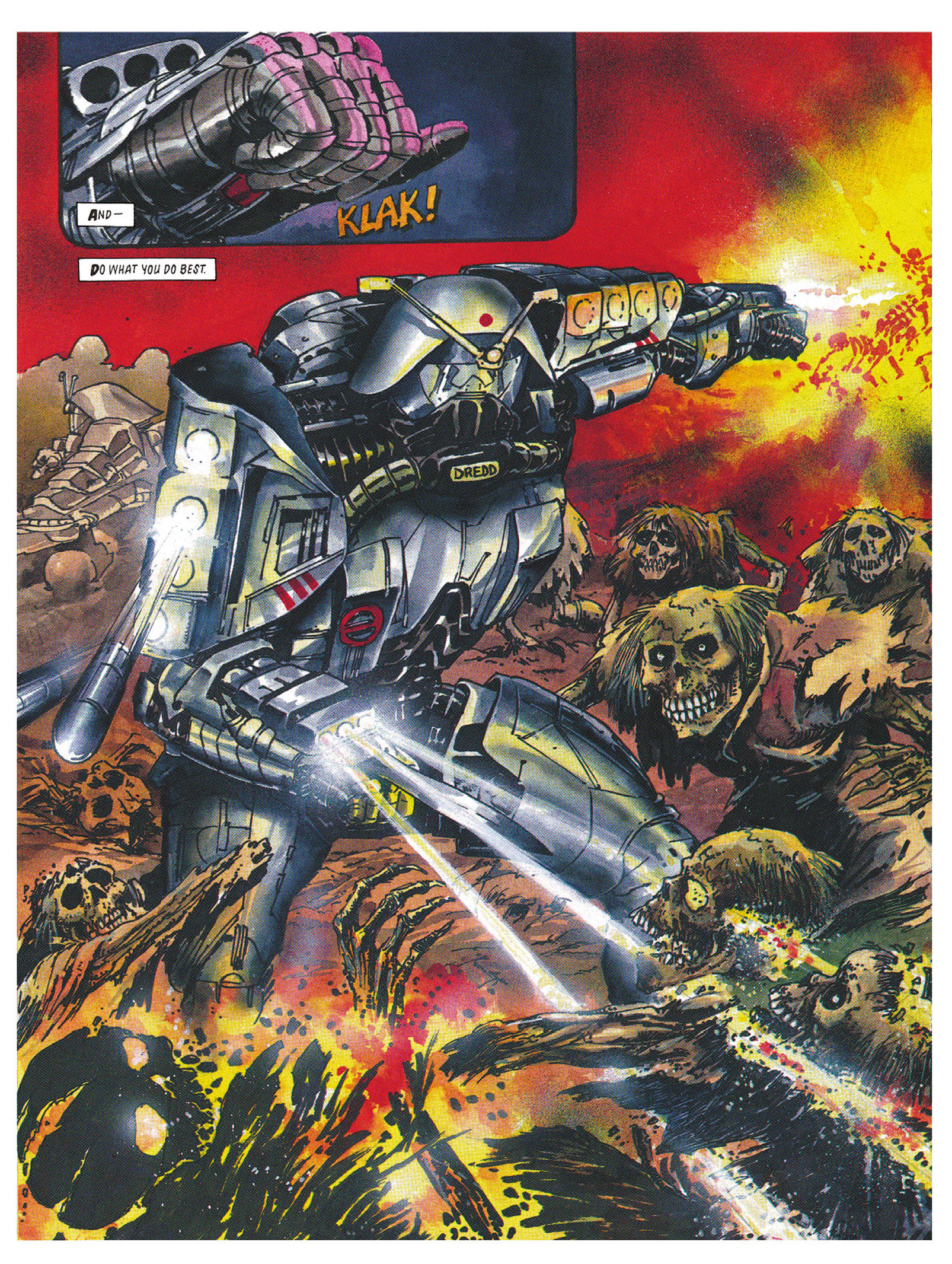 Read online Essential Judge Dredd: Judgement Day comic -  Issue # TPB - 105