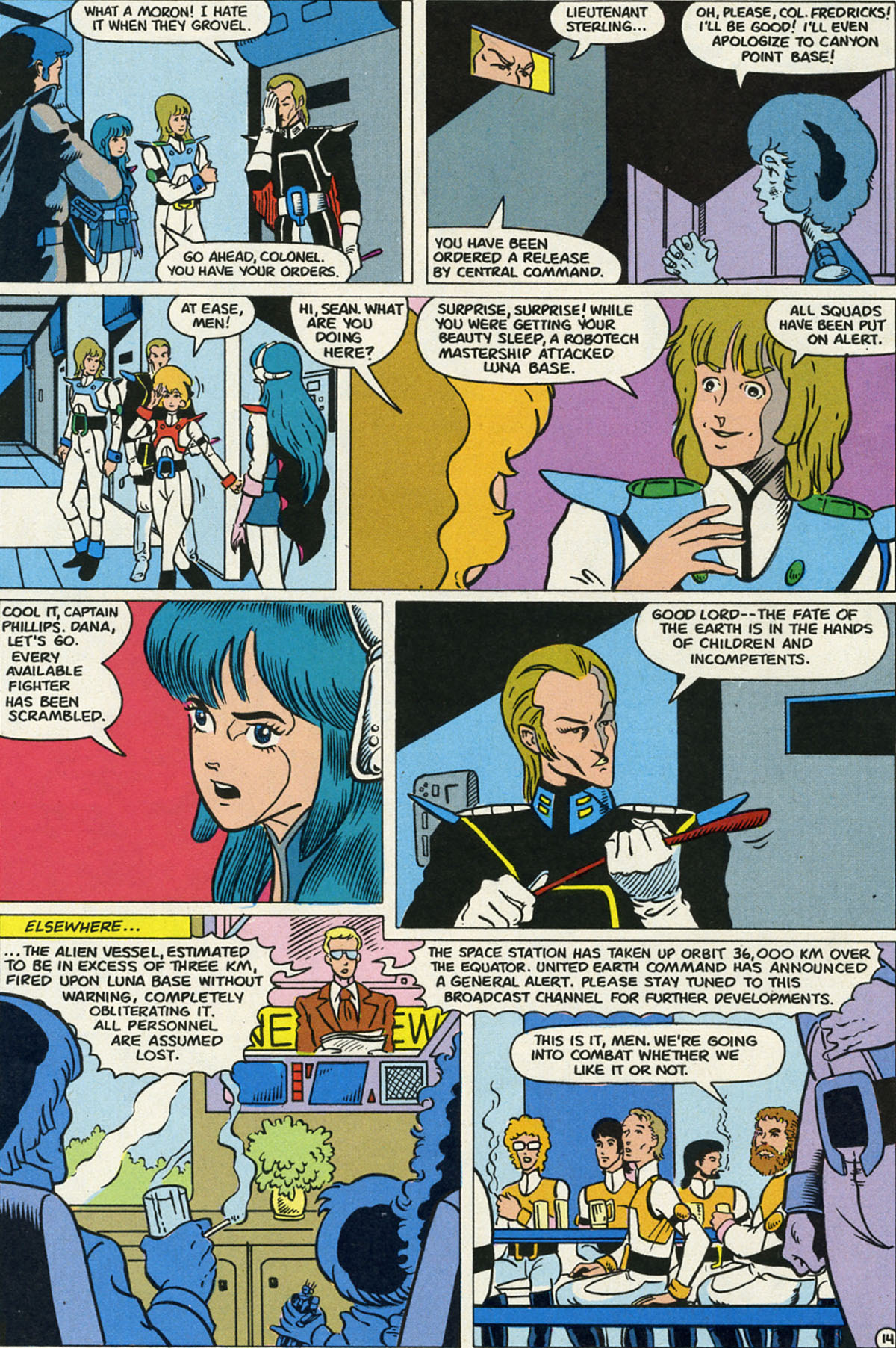 Read online Robotech Masters comic -  Issue #1 - 21