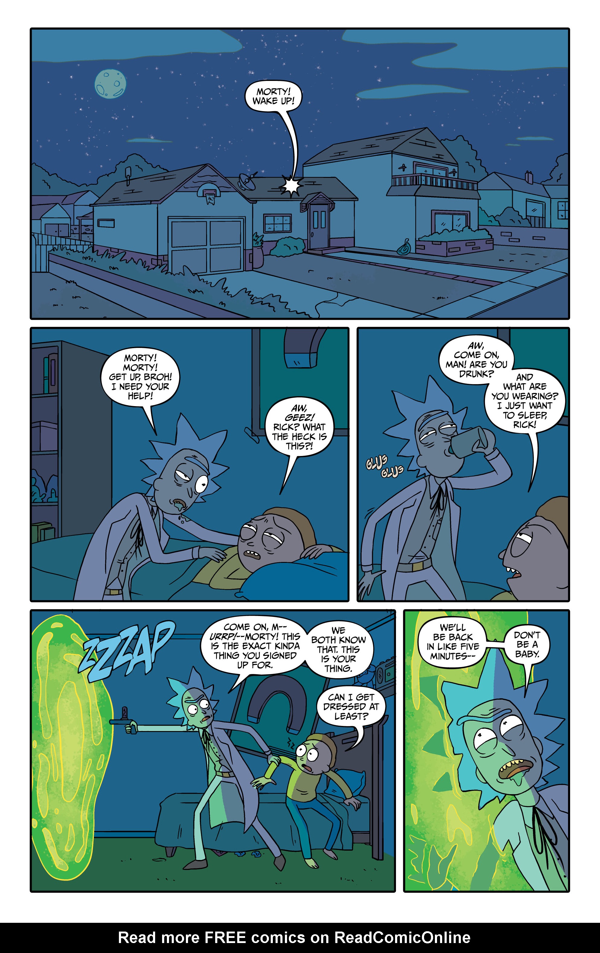 Read online Rick and Morty: Annihilation Tour comic -  Issue # TPB - 36