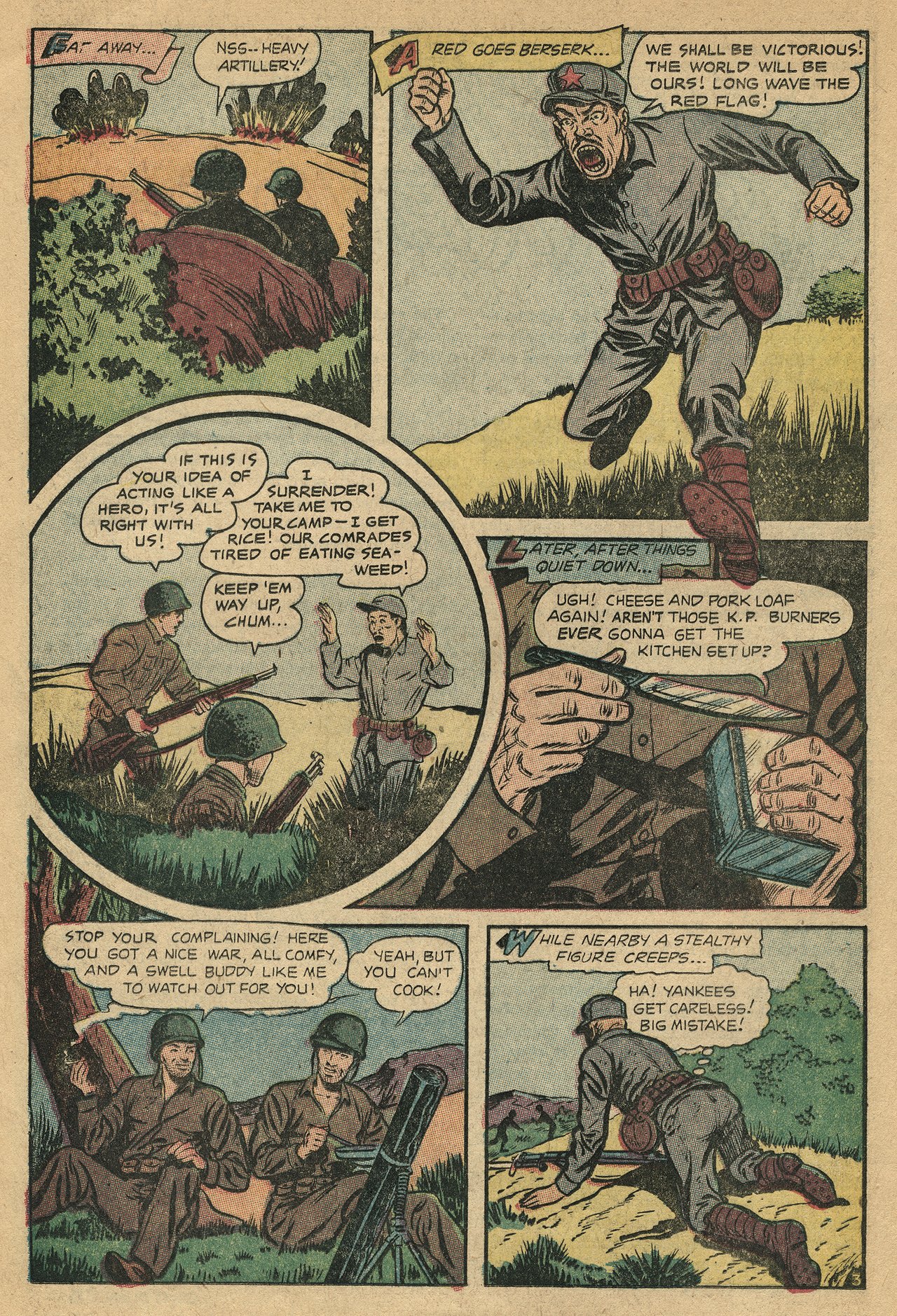 Read online Men in Action (1957) comic -  Issue #4 - 14