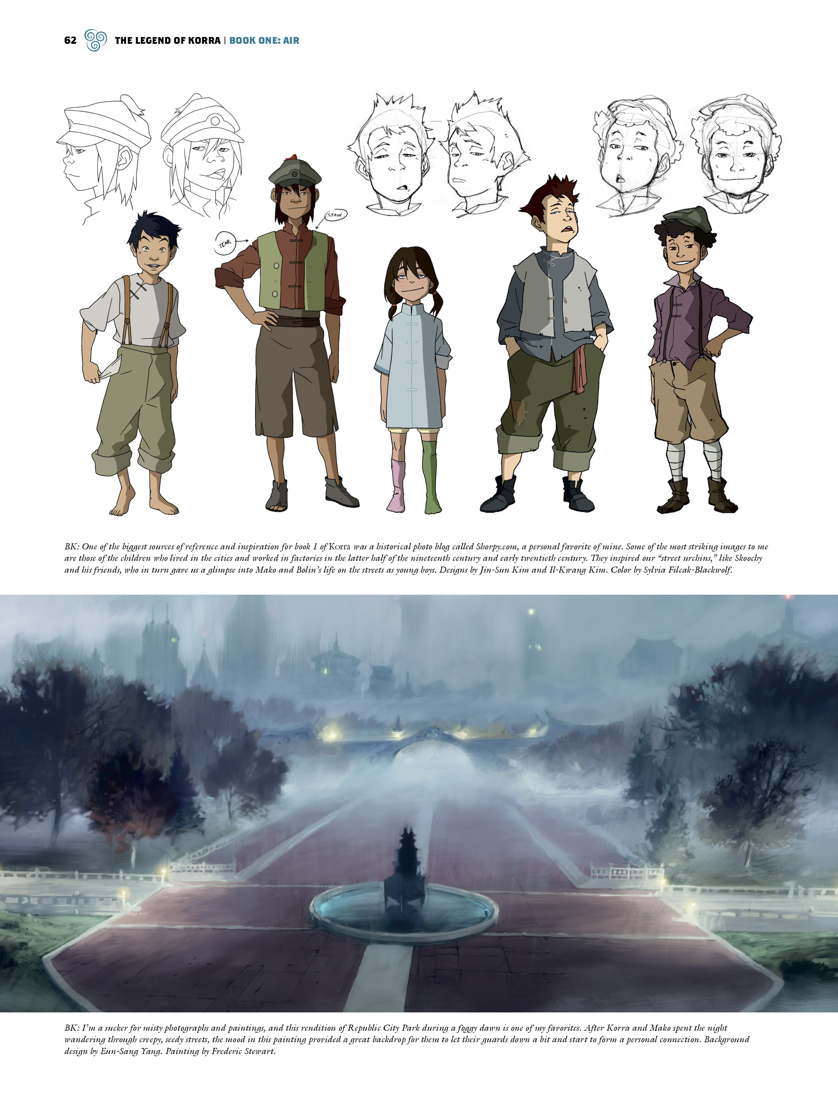 Read online The Legend of Korra: The Art of the Animated Series comic -  Issue # TPB 1 - 57