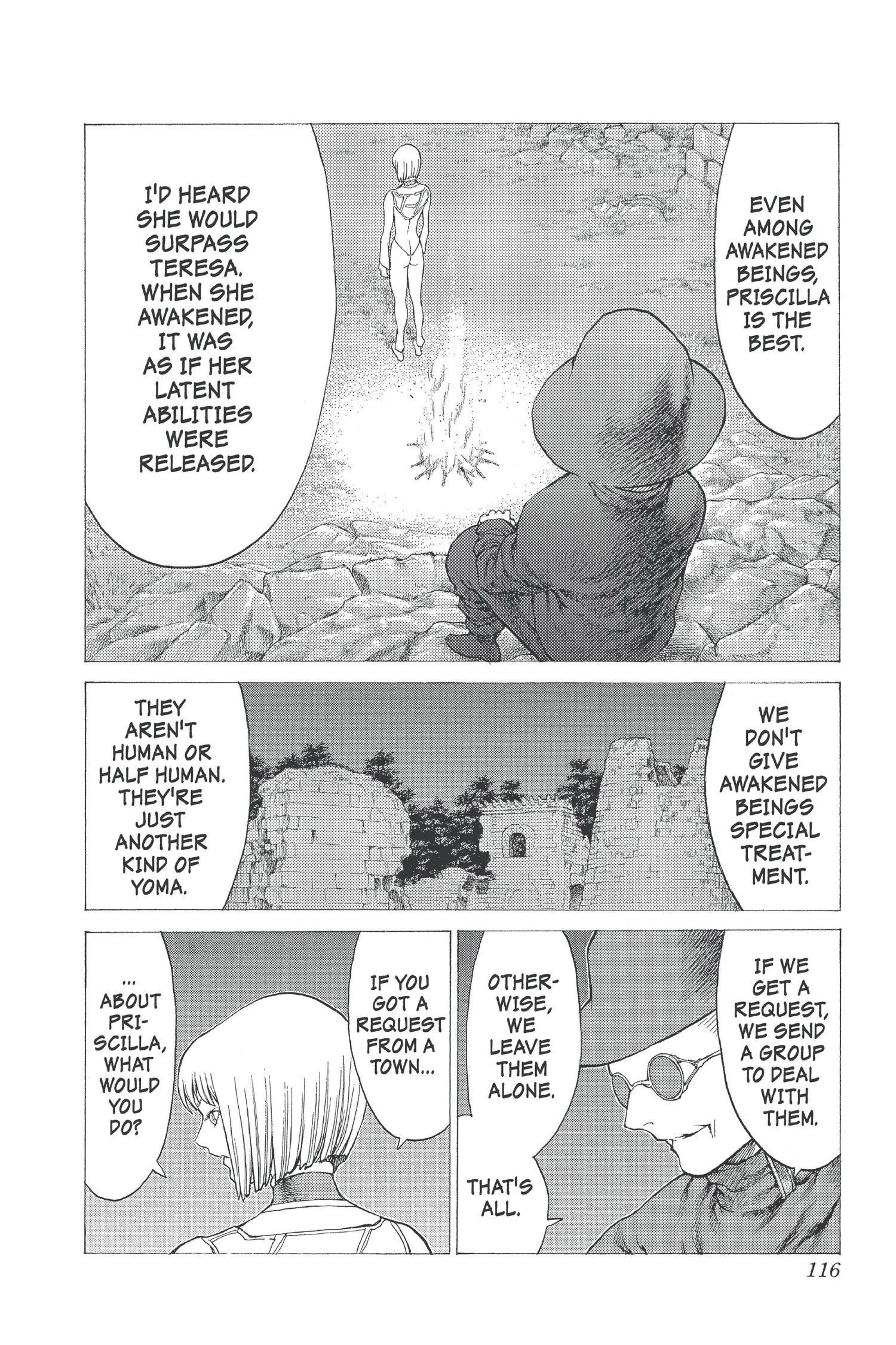 Read online Claymore comic -  Issue #5 - 103