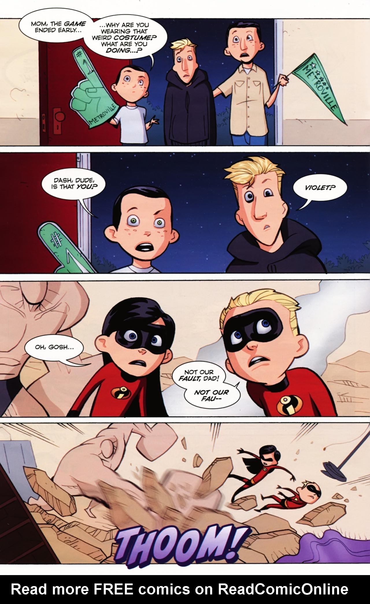 Read online The Incredibles: Family Matters comic -  Issue #4 - 10