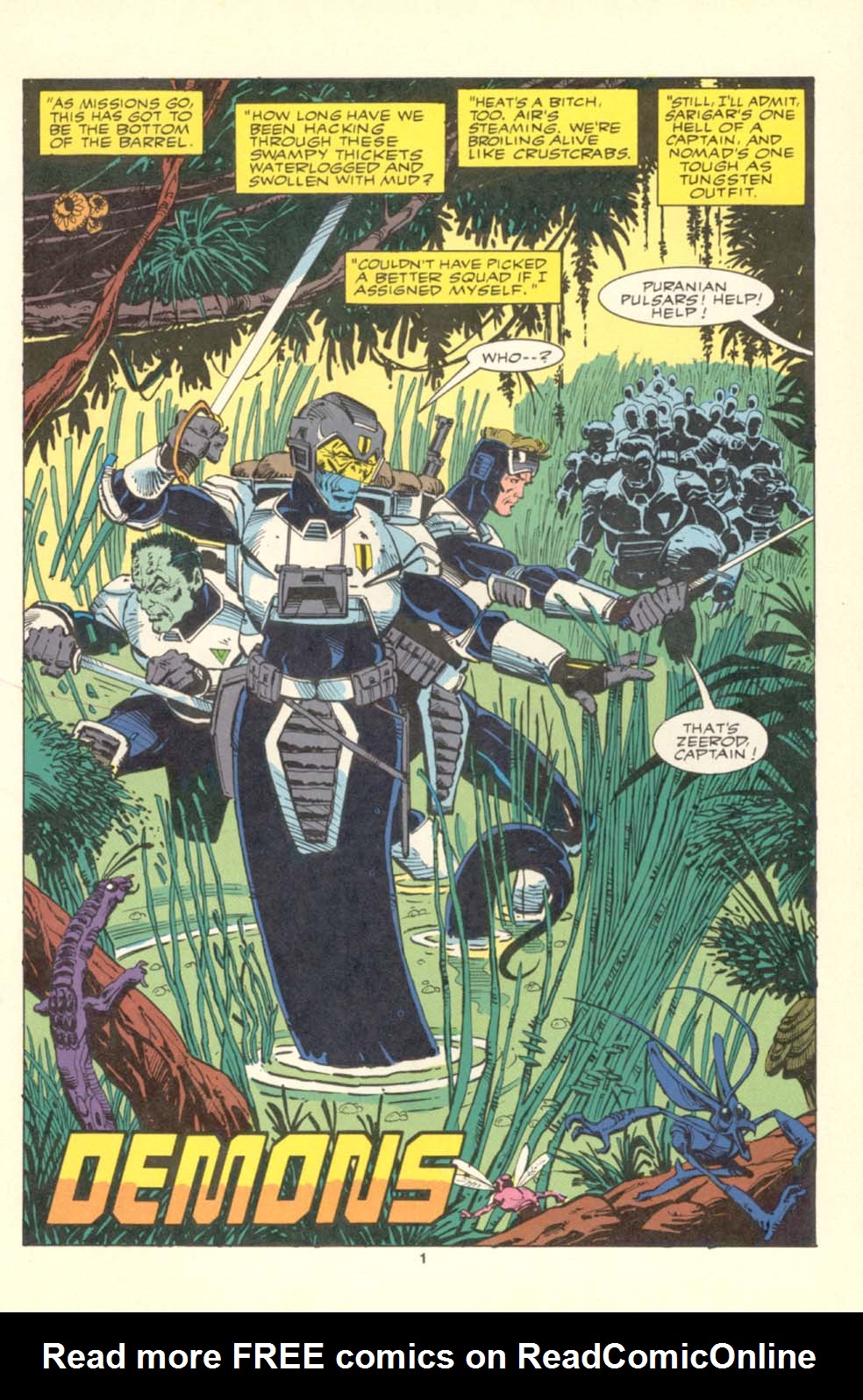 Read online Alien Legion comic -  Issue #16 - 3