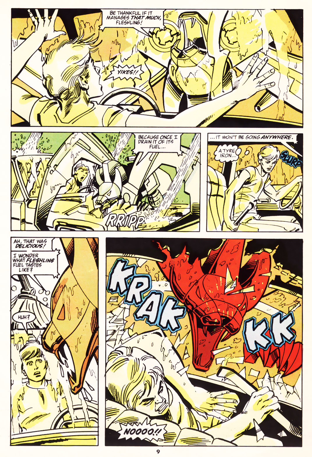 Read online The Transformers (UK) comic -  Issue #129 - 9