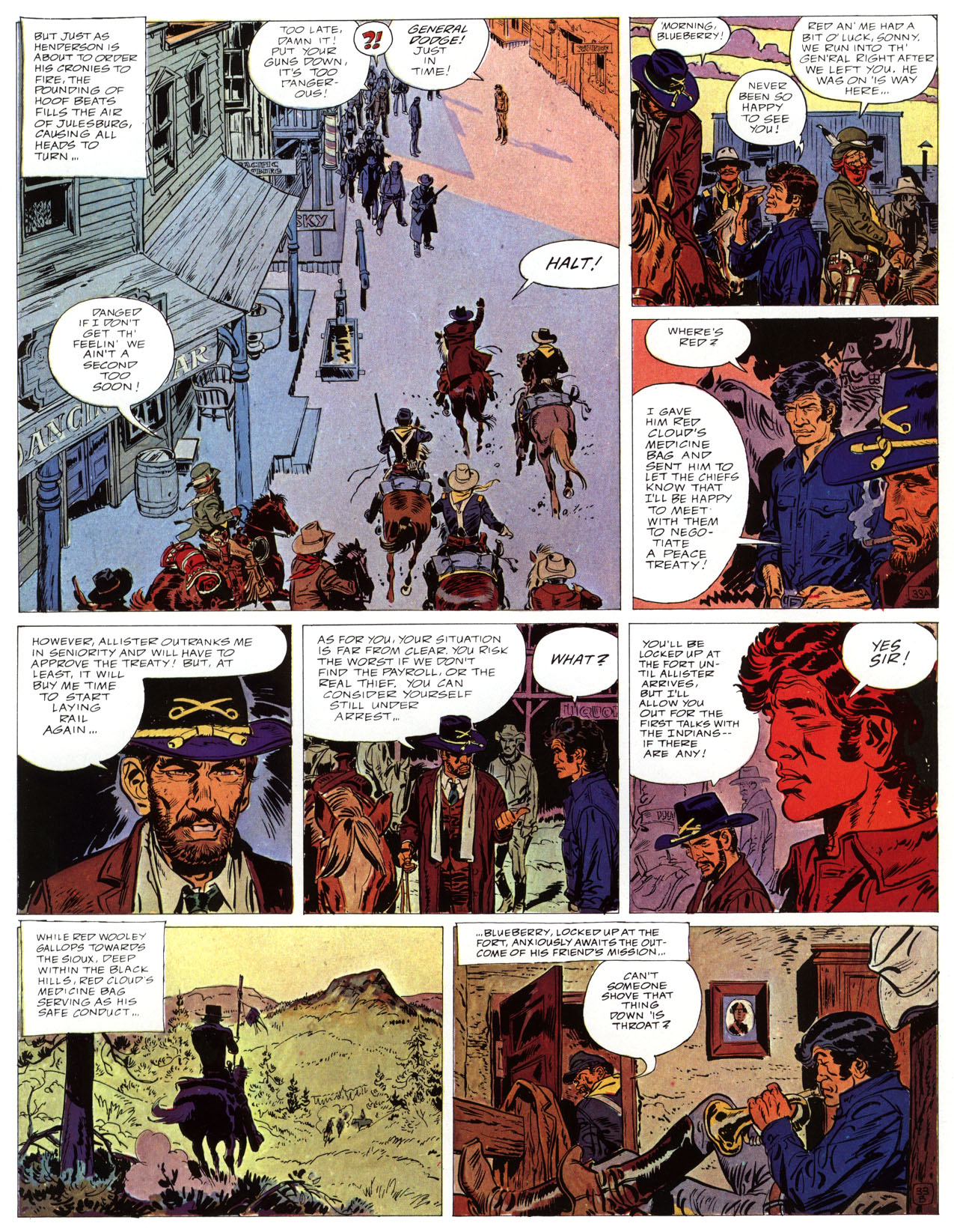 Read online Epic Graphic Novel: Lieutenant Blueberry comic -  Issue #3 - 37