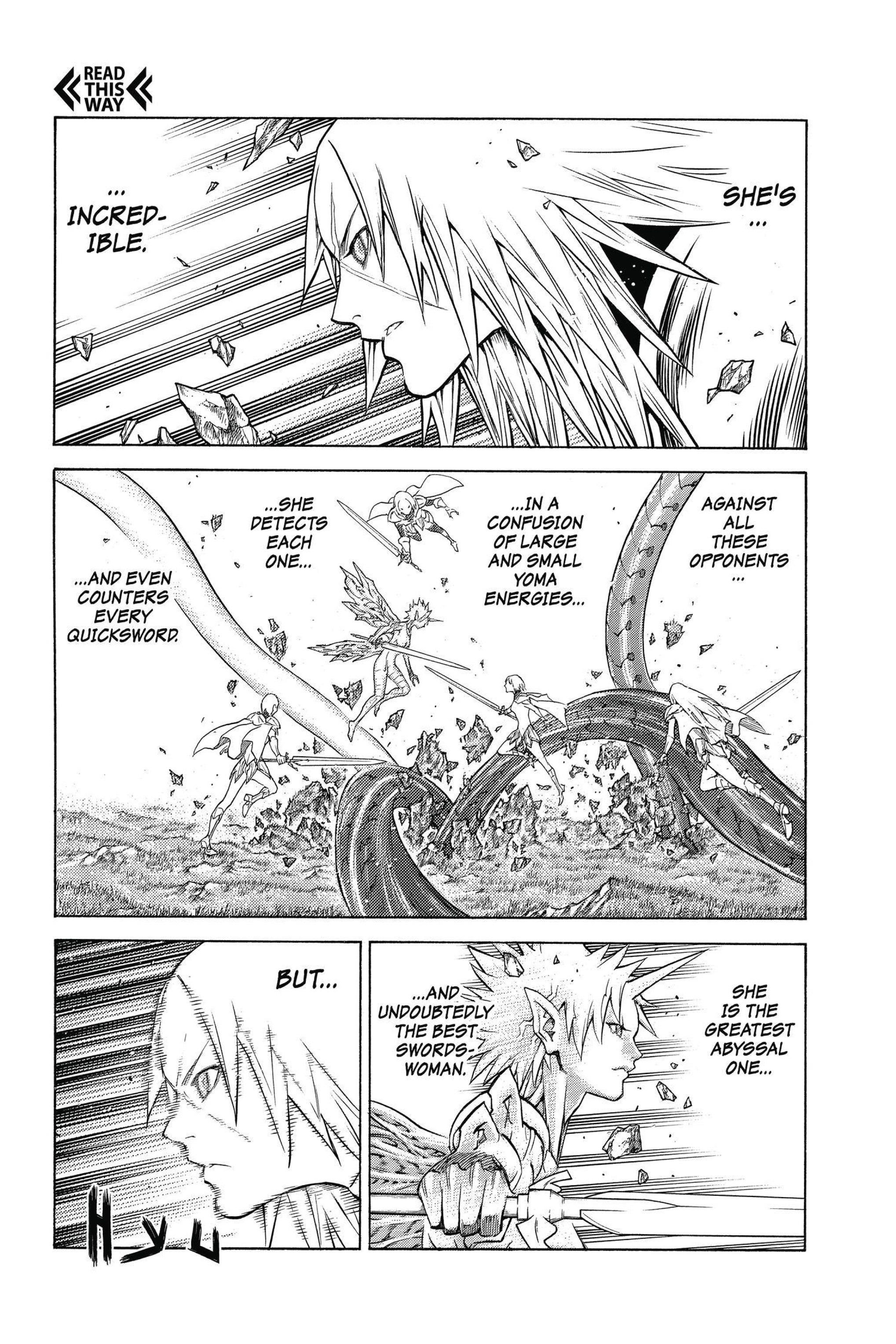 Read online Claymore comic -  Issue #26 - 94