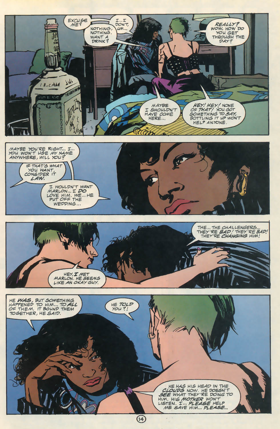 Read online Challengers of the Unknown (1997) comic -  Issue #4 - 15