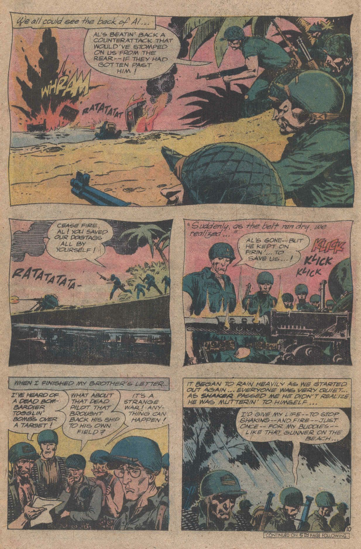 Read online Sgt. Rock comic -  Issue #305 - 16